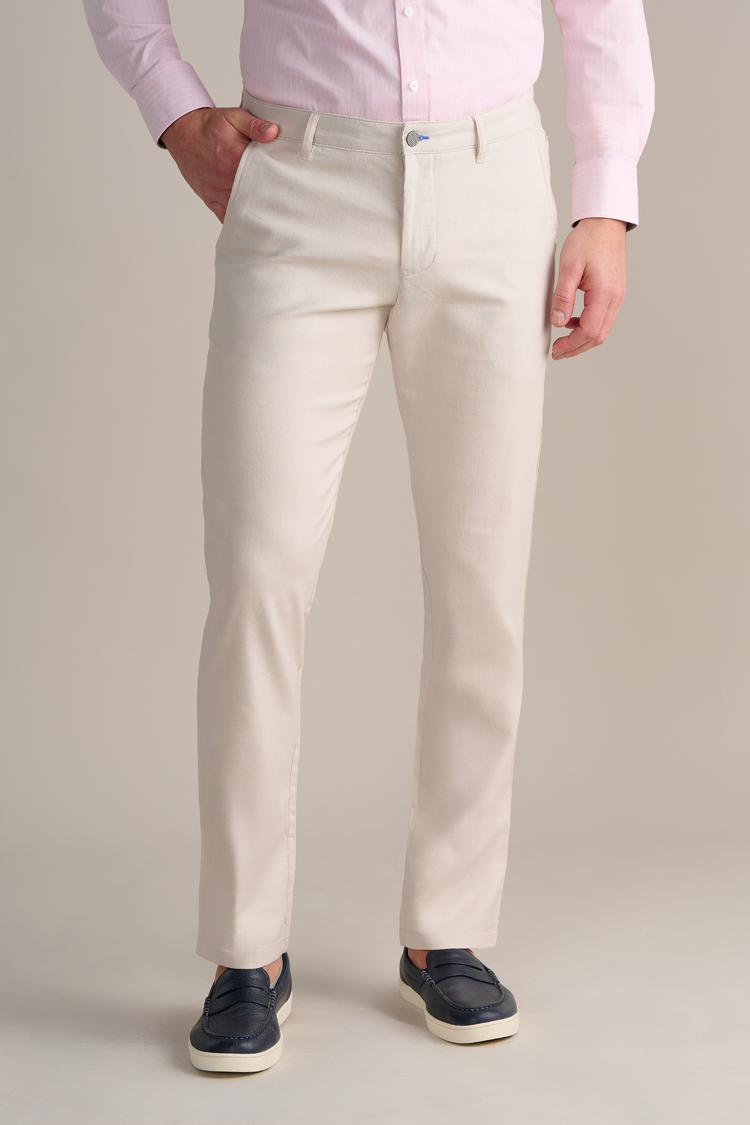 Performance Linen Pants // Bone