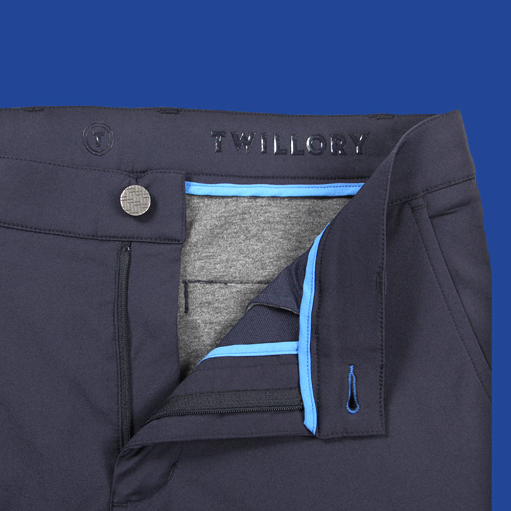 Performance Pants // NAVY HOUNDSTOOTH