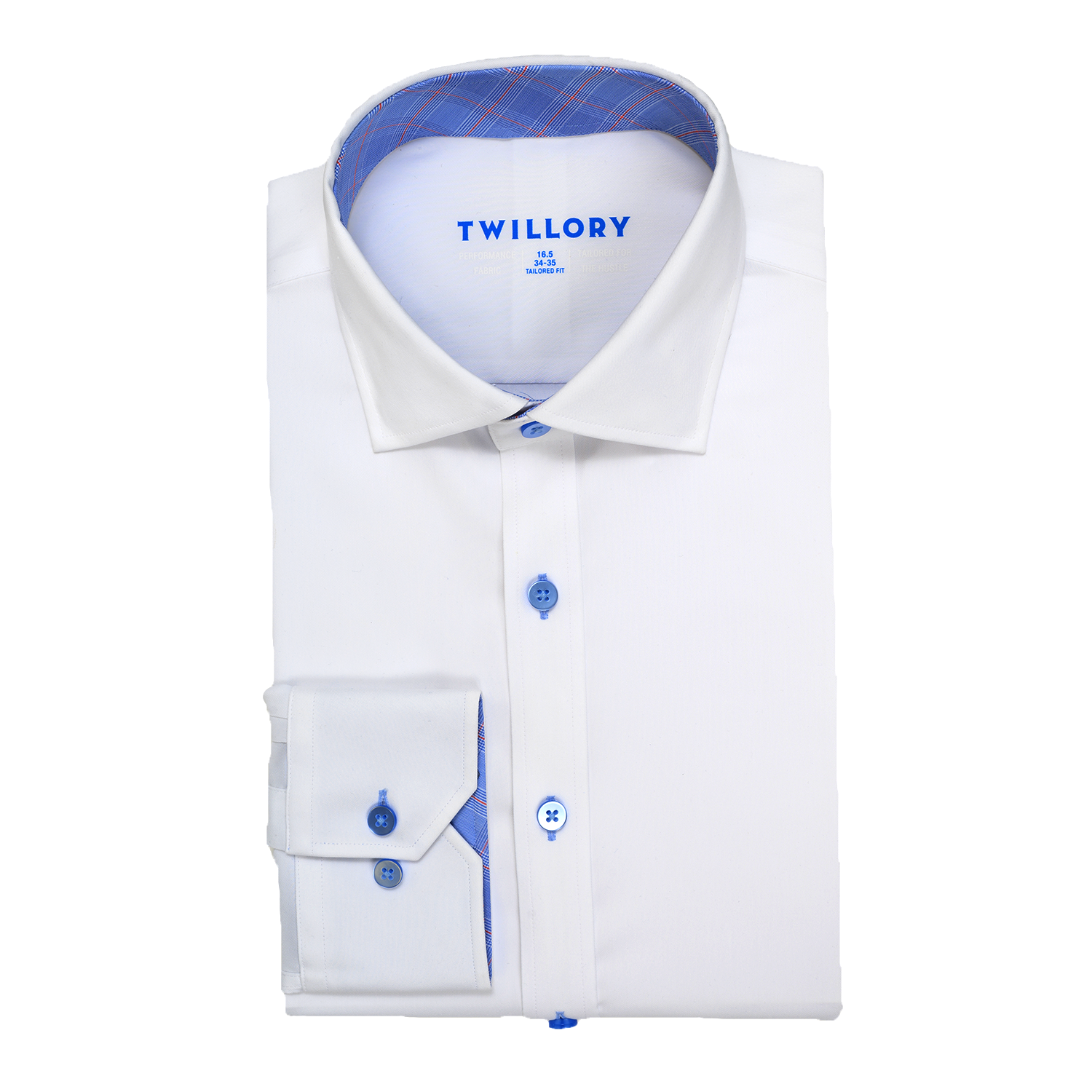 Blue white dress shirt online