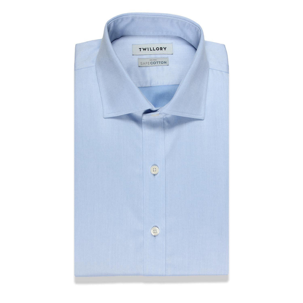 Blue Pinstripe Twill - Non Iron Dress Shirt