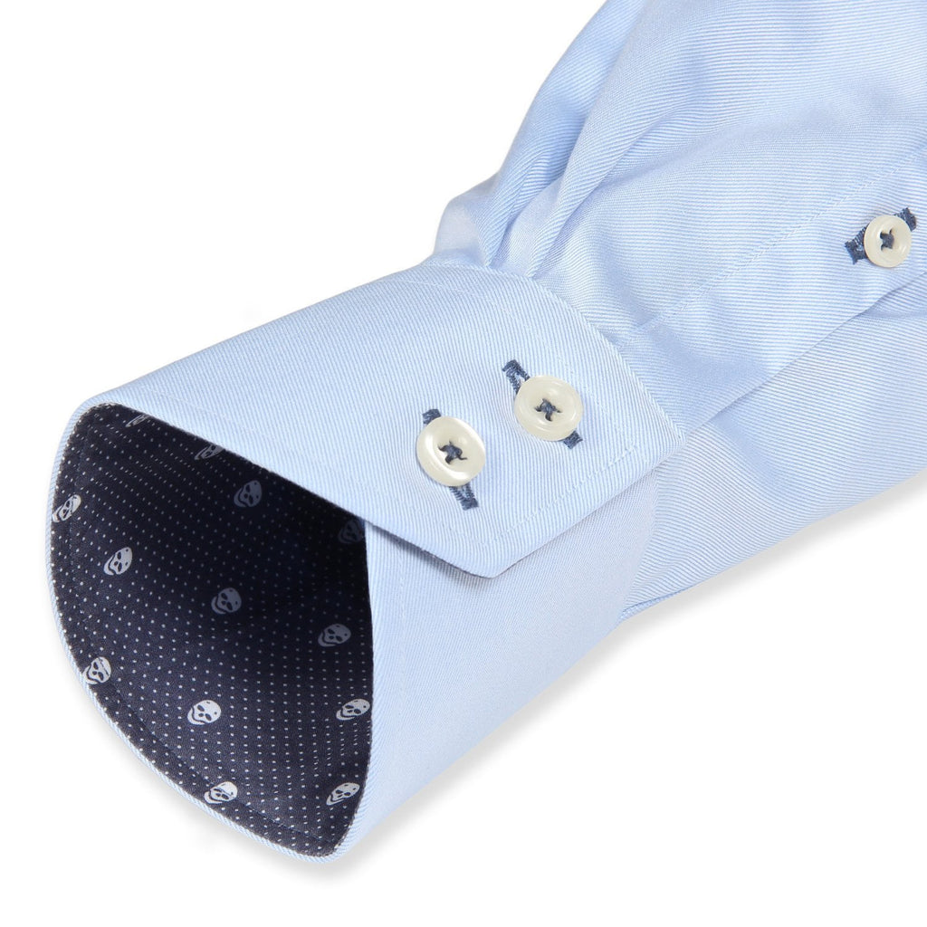 Carrel Men's Sky Blue Twill Shirt