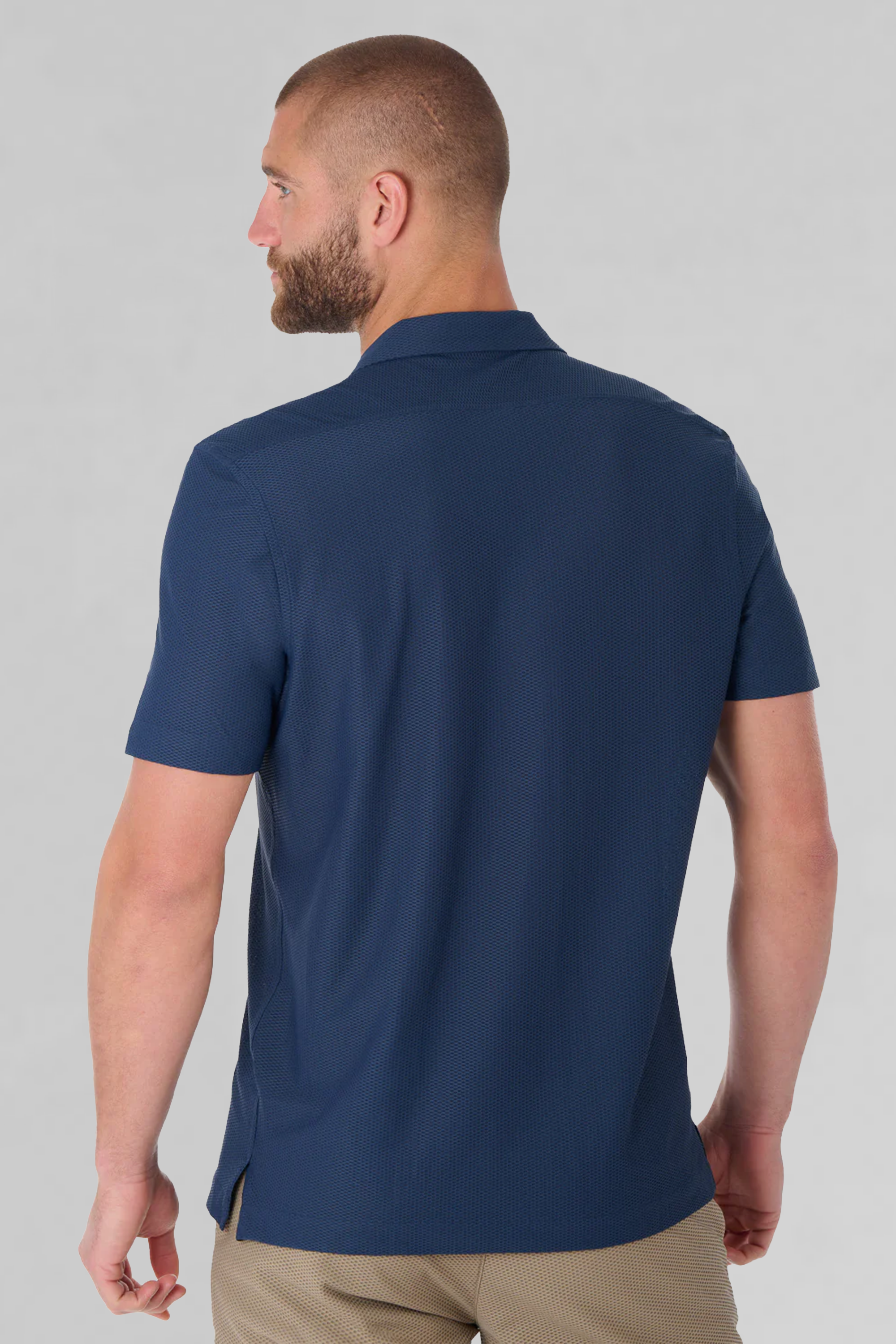 AIR Resort Shirt Solid // Navy