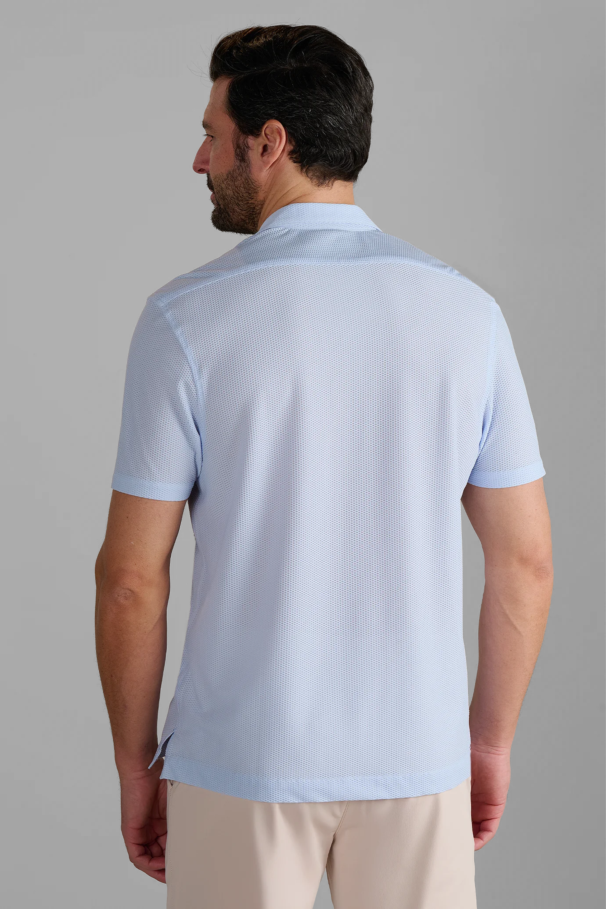 AIR Resort Shirt Solid // Powder Blue