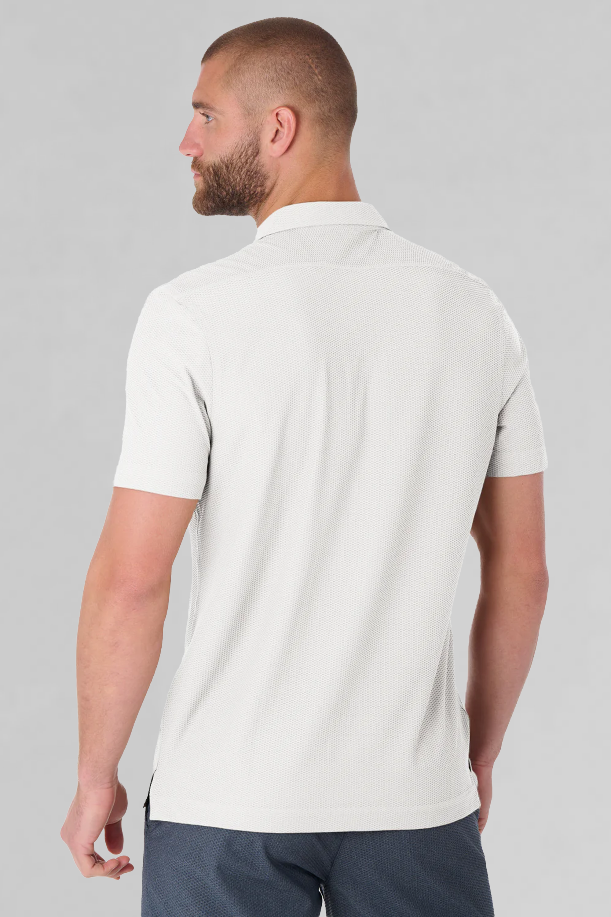 AIR Resort Shirt Solid // White