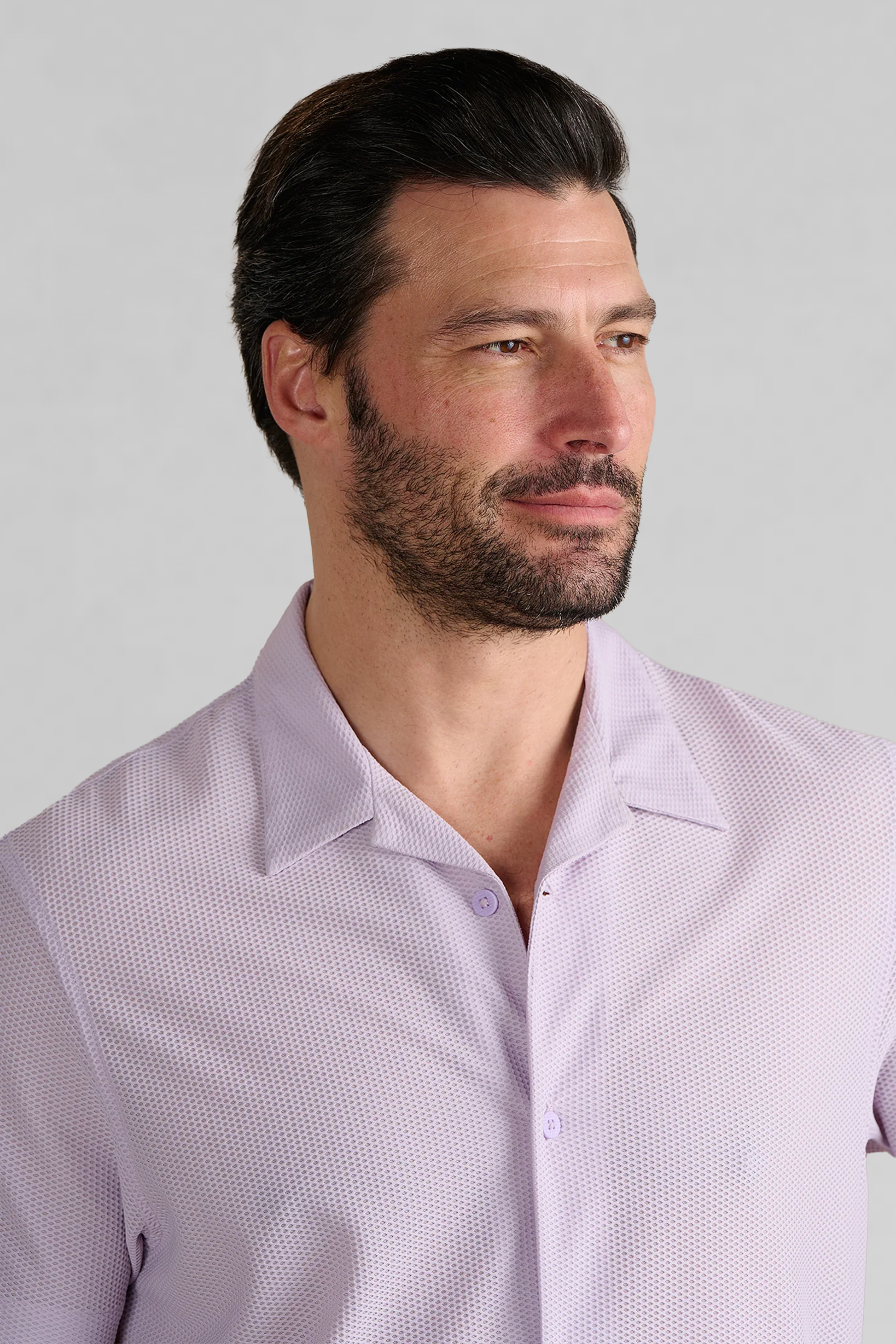 AIR Resort Shirt Solid // Lilac