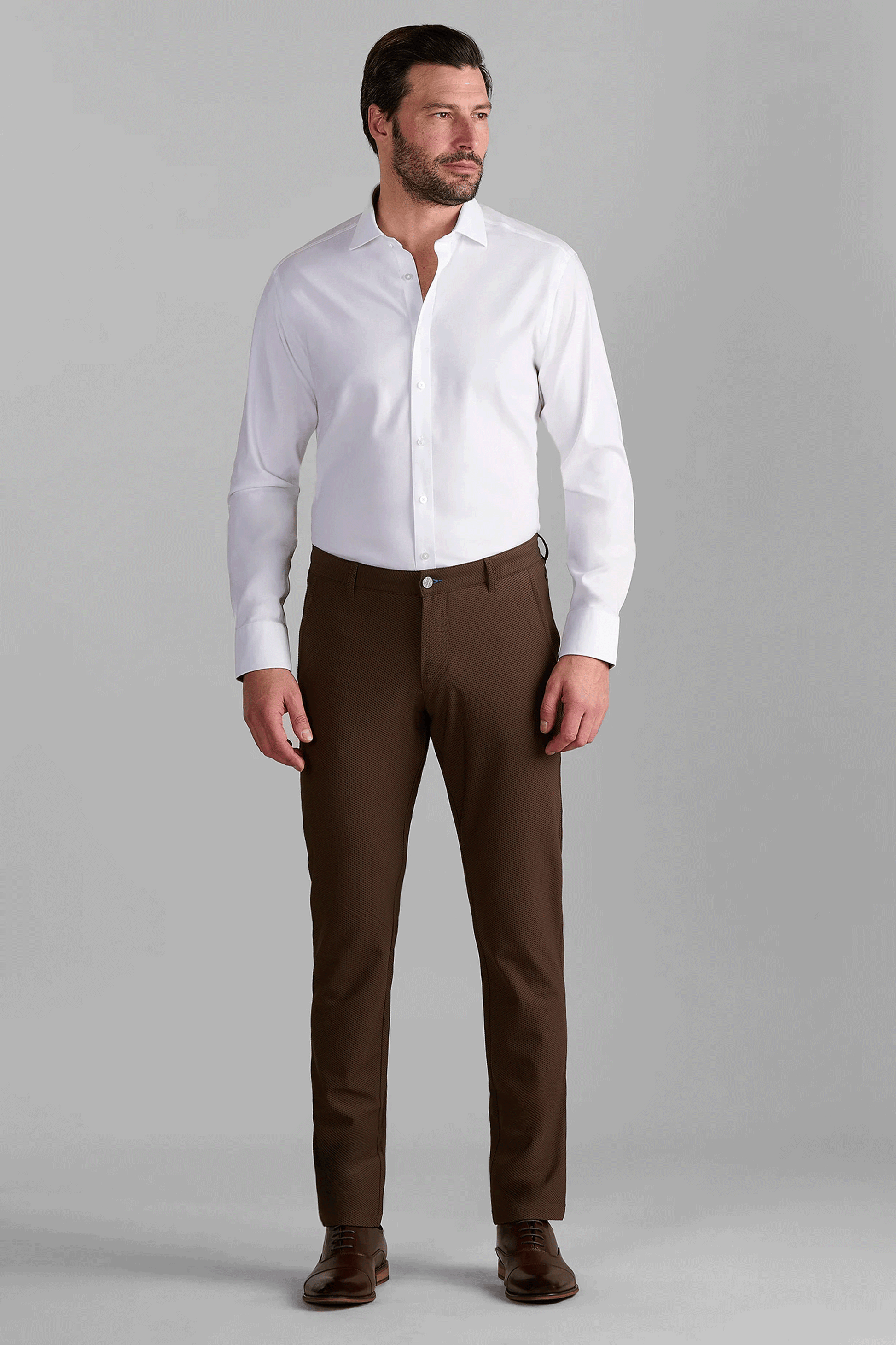 Men's Summer Brown Dress Pant (Breathable & Lightweight) | Twillory Men's Summer Brown Dress Pant (Breathable & Lightweight) | Twillory