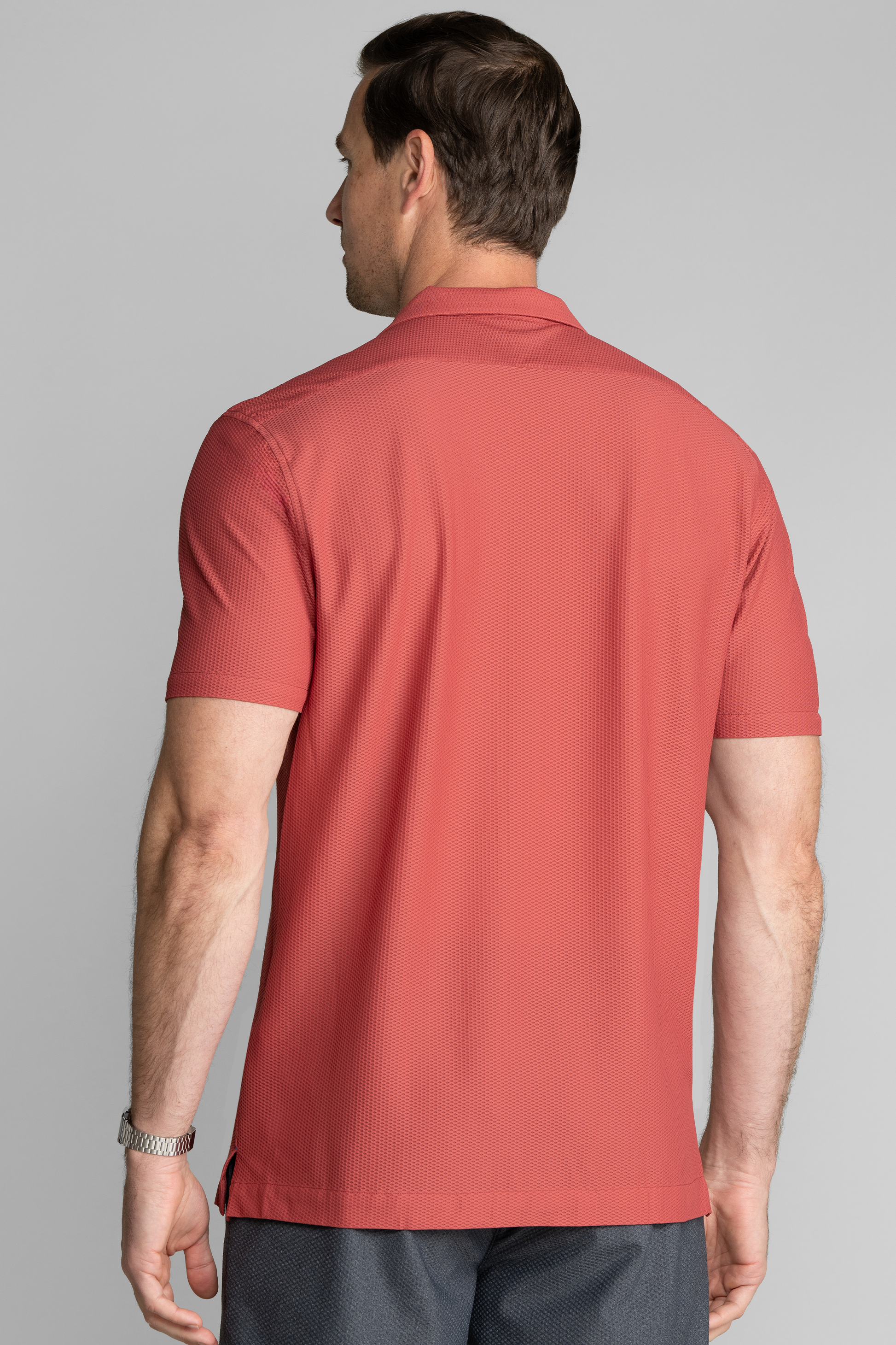 AIR Resort Shirt Solid // Cinnabar
