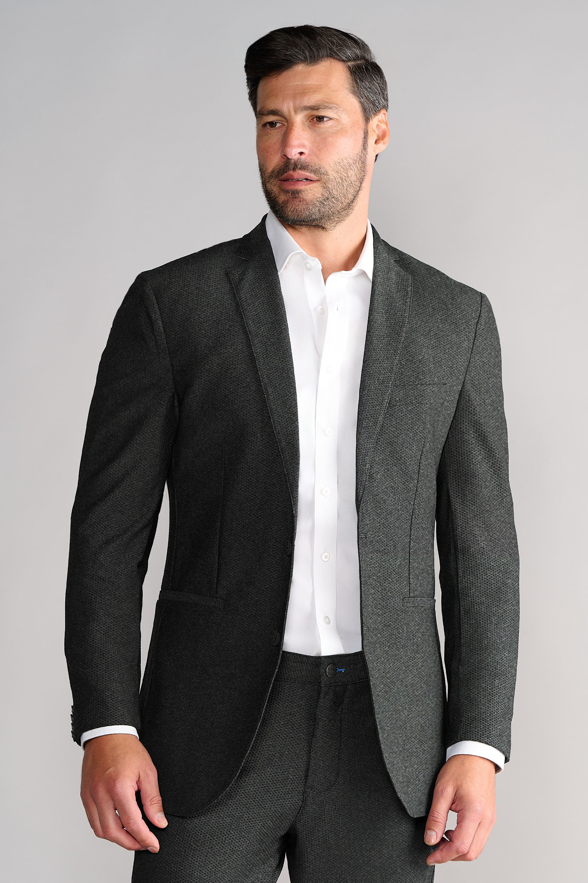 Black Dress Shirts & Blazers Twillory Black Dress Shirts & Blazers Twillory