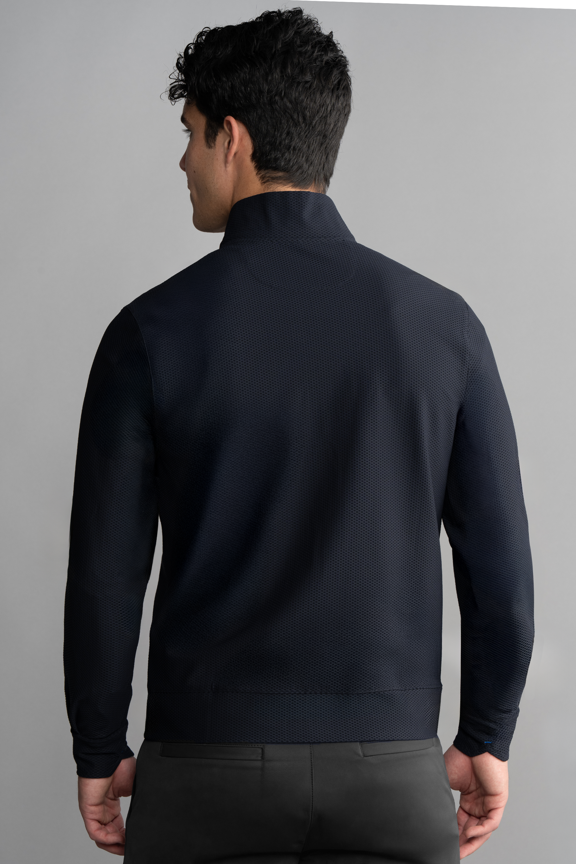 Air Quarter Zip // Navy