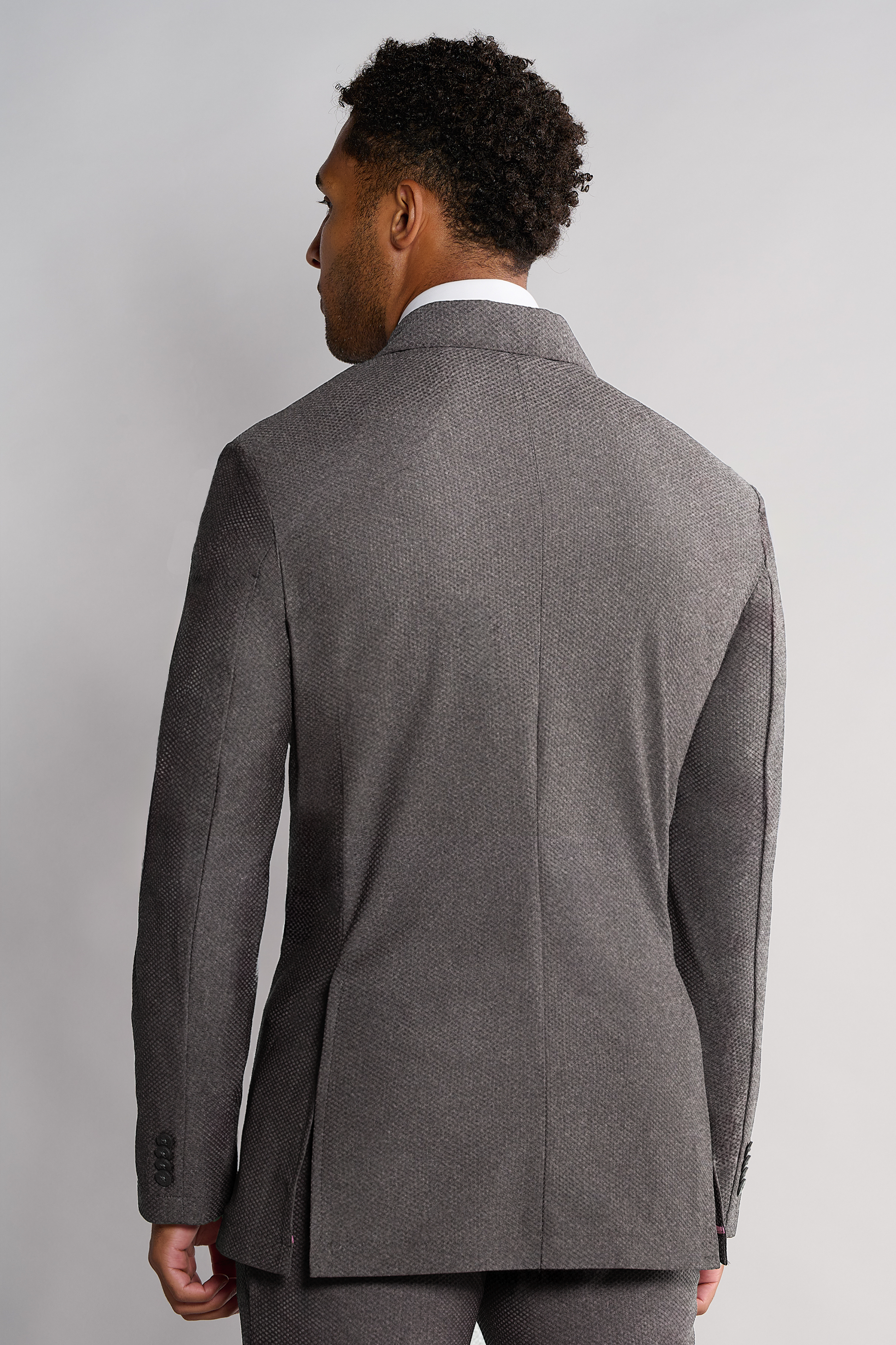 grey dress jacket Mens Next Charcoal Grey Regular Fit Essential Suit Jacket 48 L