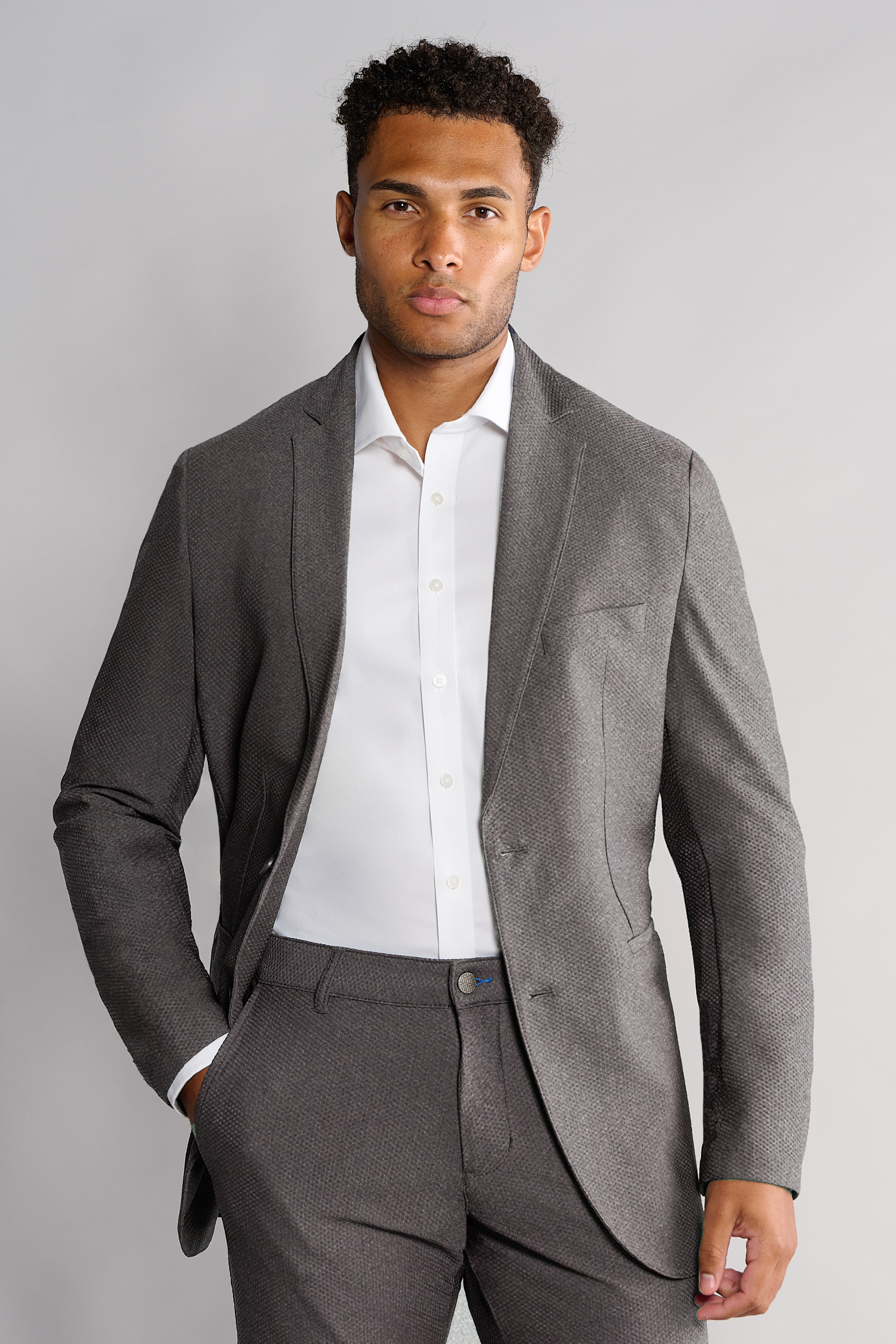 AIR Blazer // Heather Light Grey