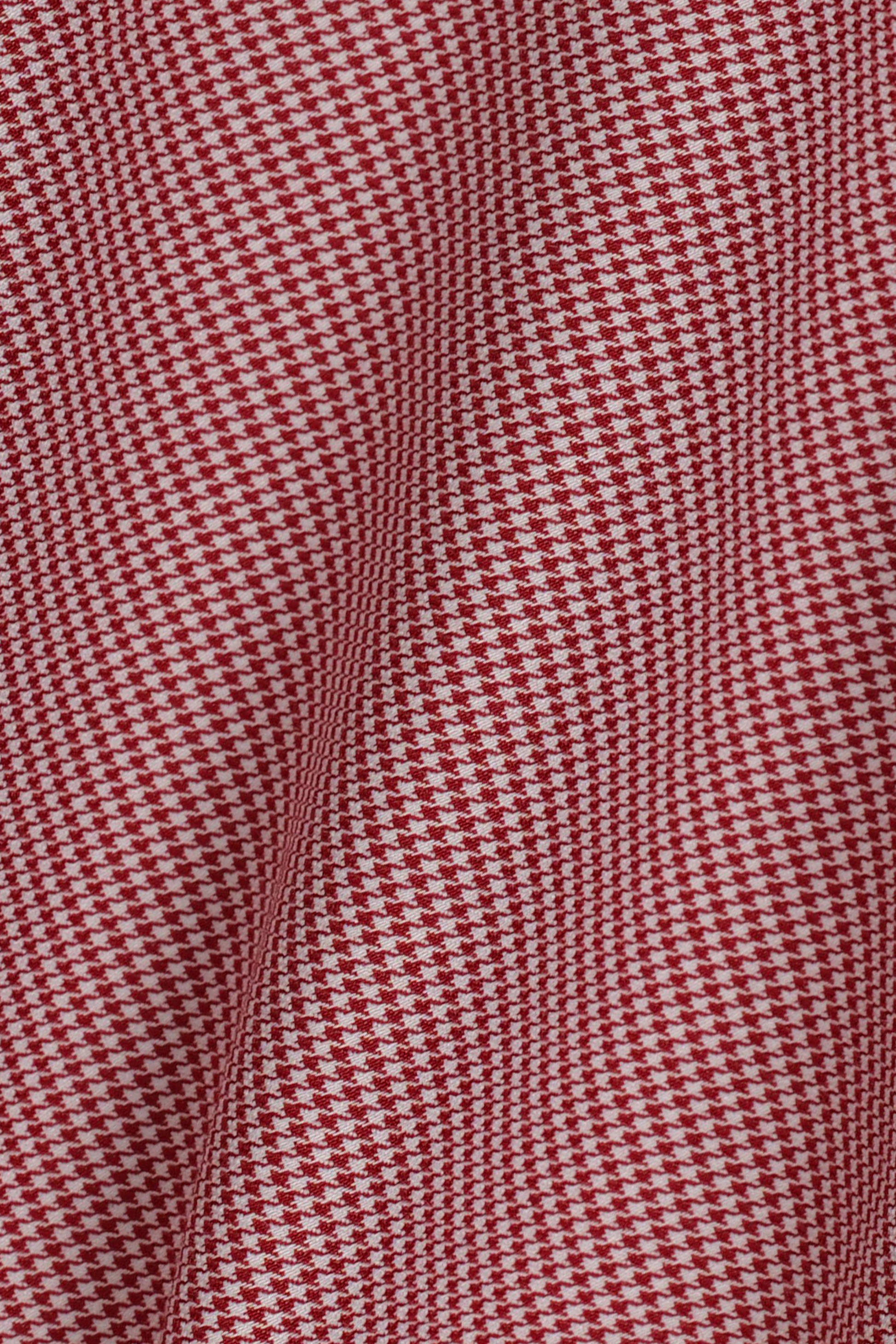 Leader Non-Iron Houndstooth | Brick