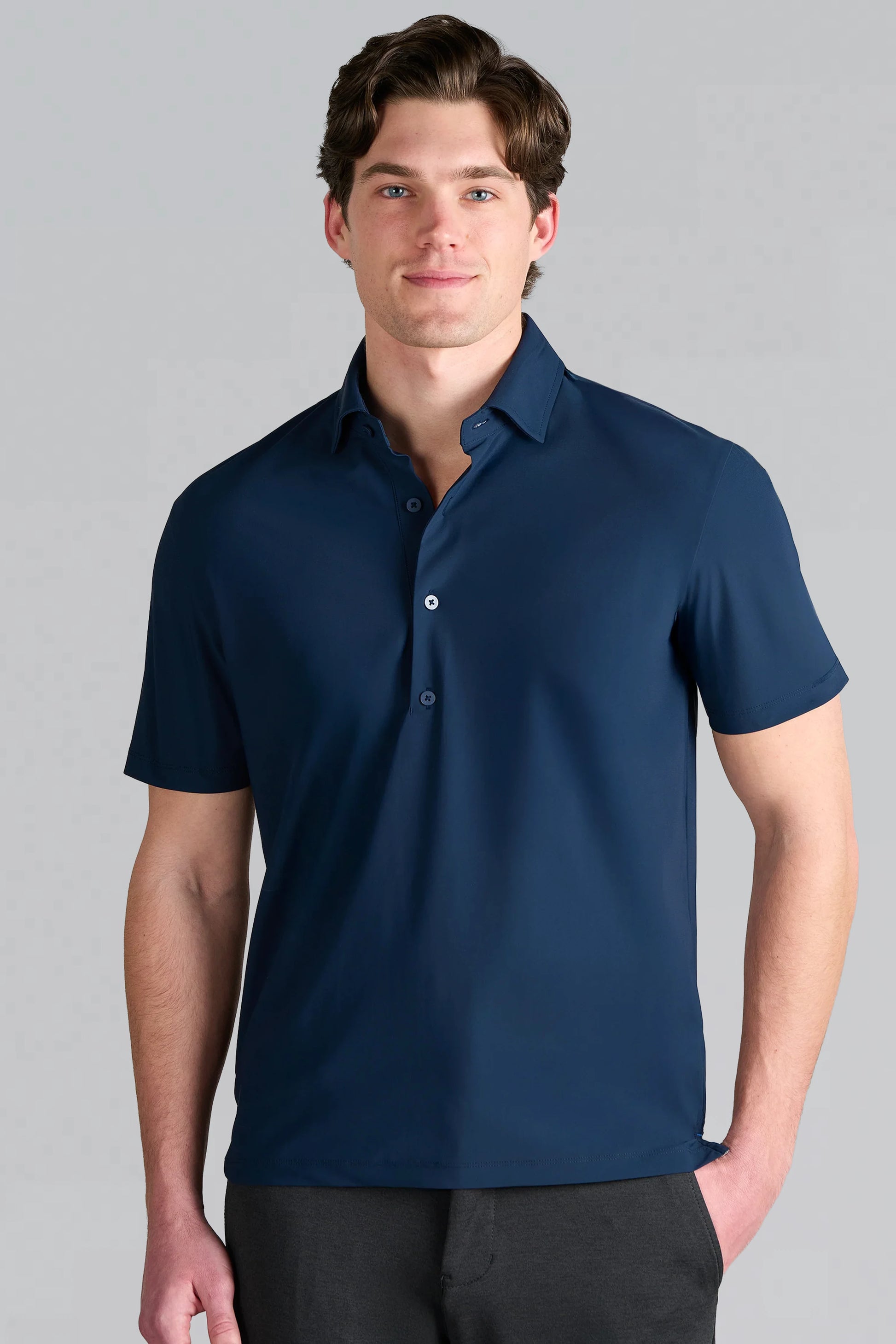 Event Polo Solid // Navy