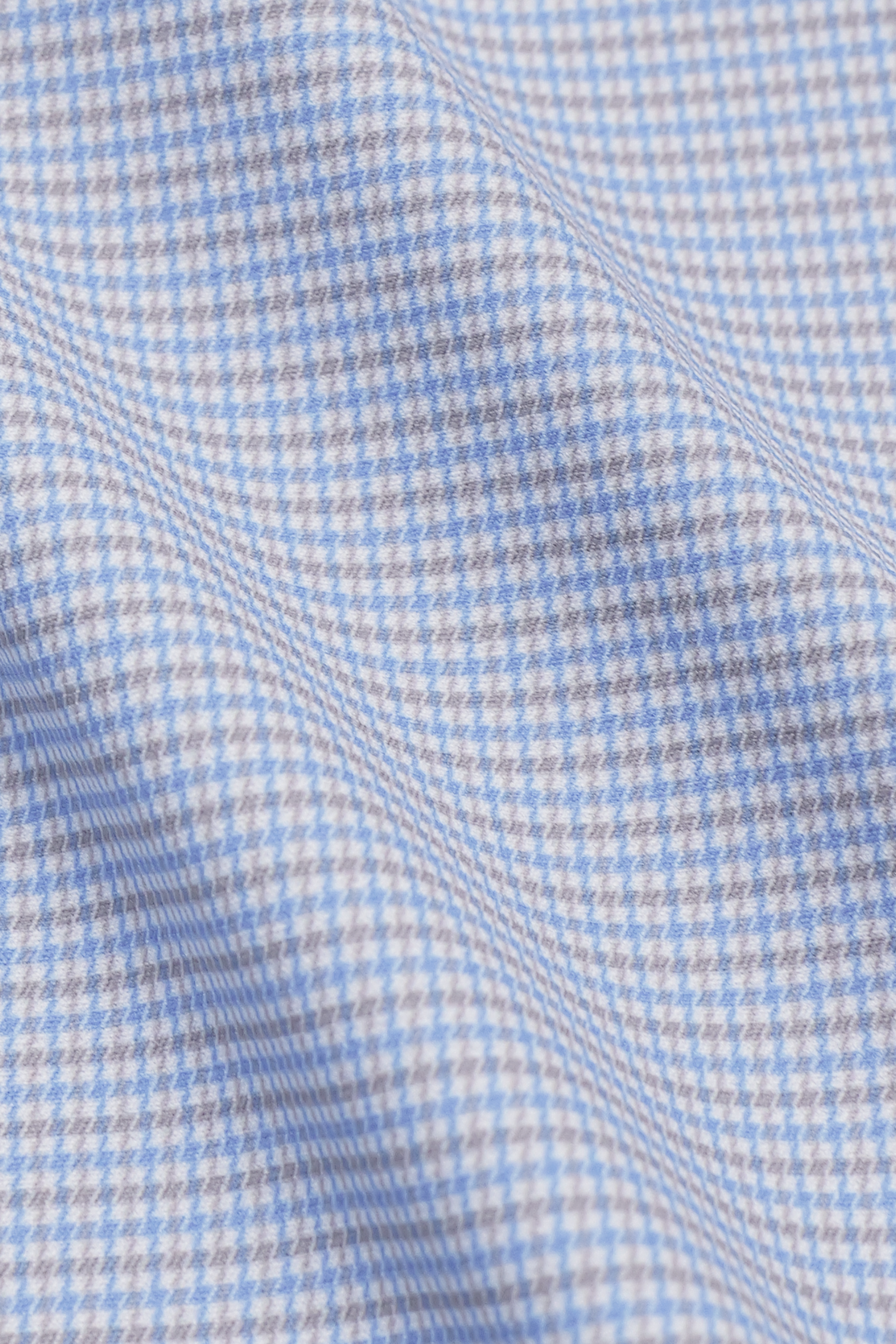 Event Polo Windowpane // Blue Grey