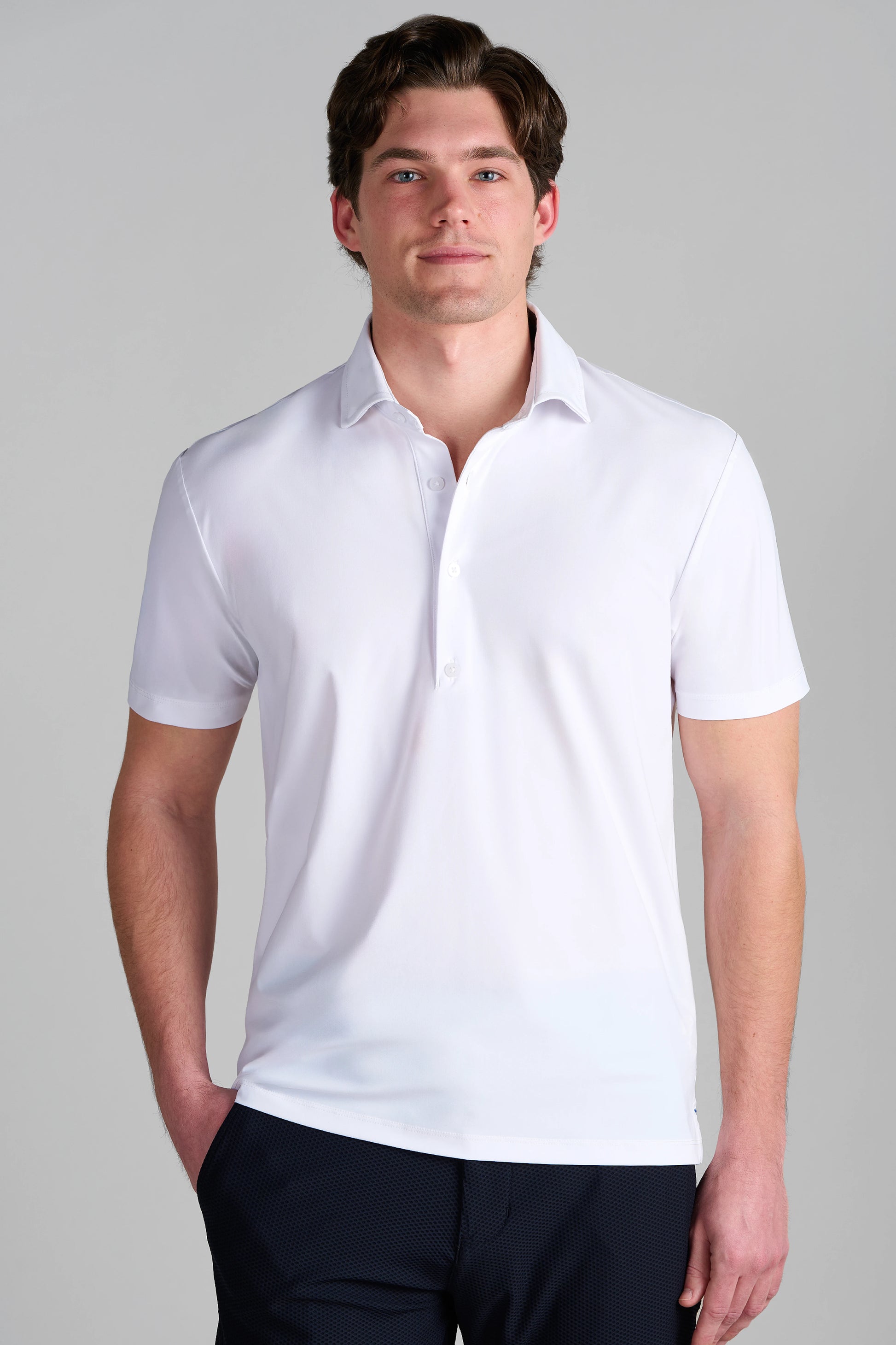 Event Polo Solid // White