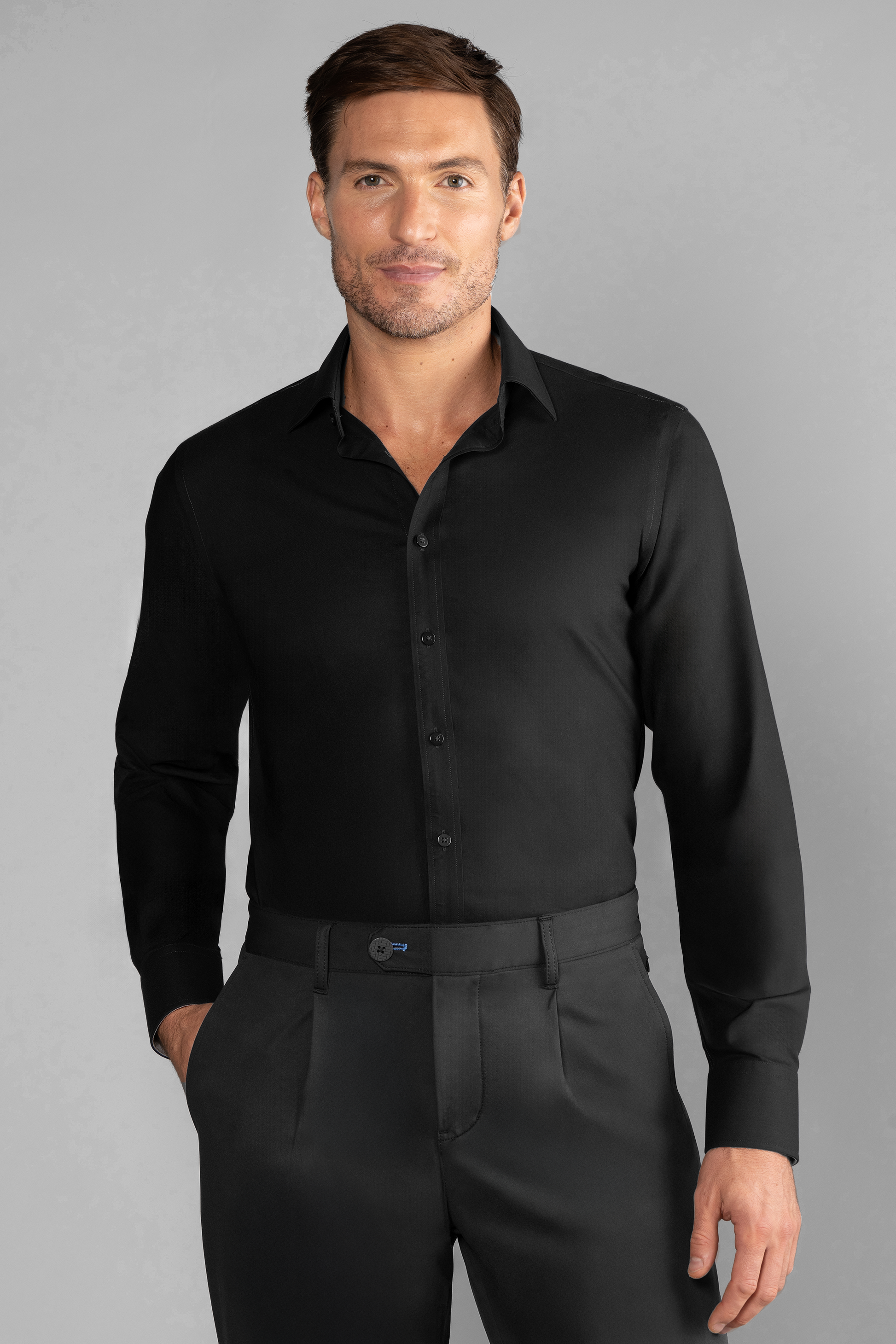 The Event Shirt Solid // Black Twillory The Event Shirt Solid // Black Twillory