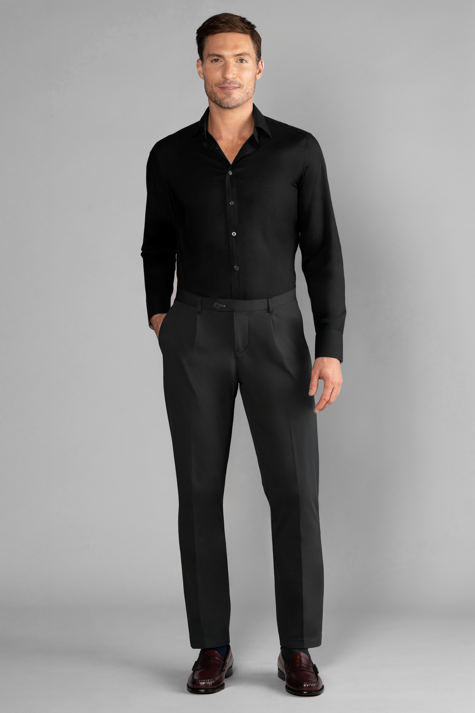 The Event Shirt Solid // Black Twillory The Event Shirt Solid // Black Twillory