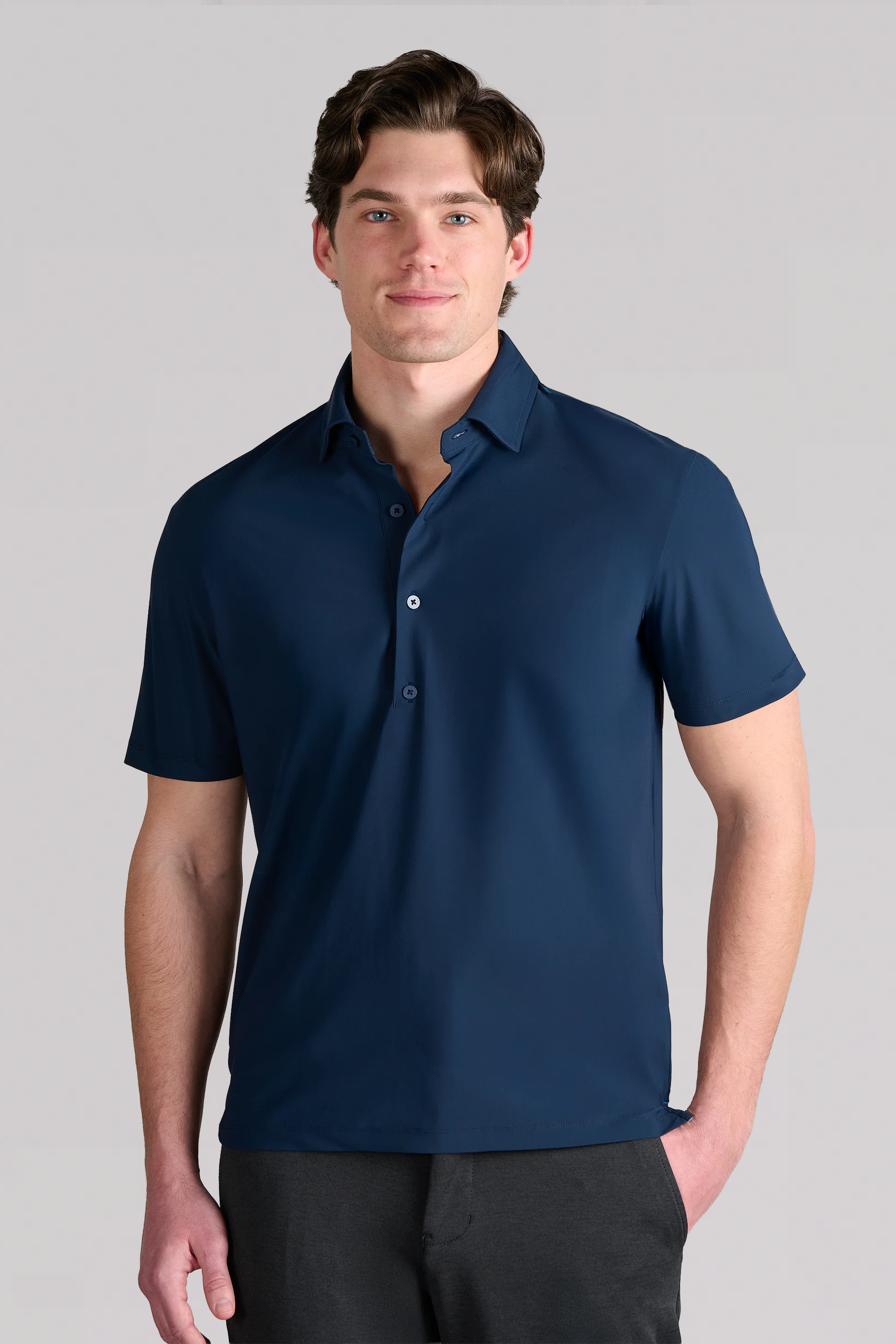 Event Polo Solid // Navy