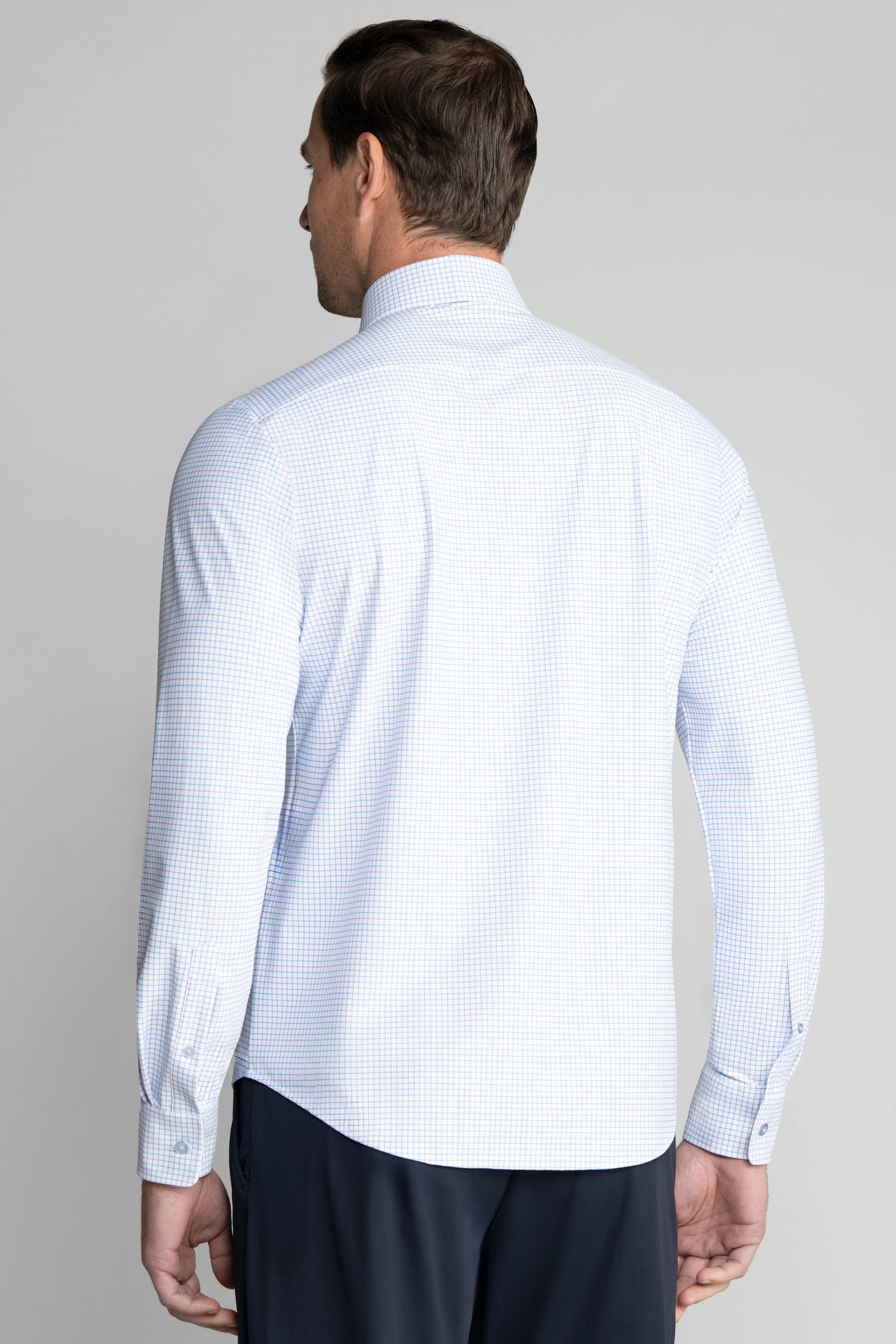 The Event Shirt Windowpane // Blue Purple – Twillory The Event Shirt Windowpane // Blue Purple – Twillory