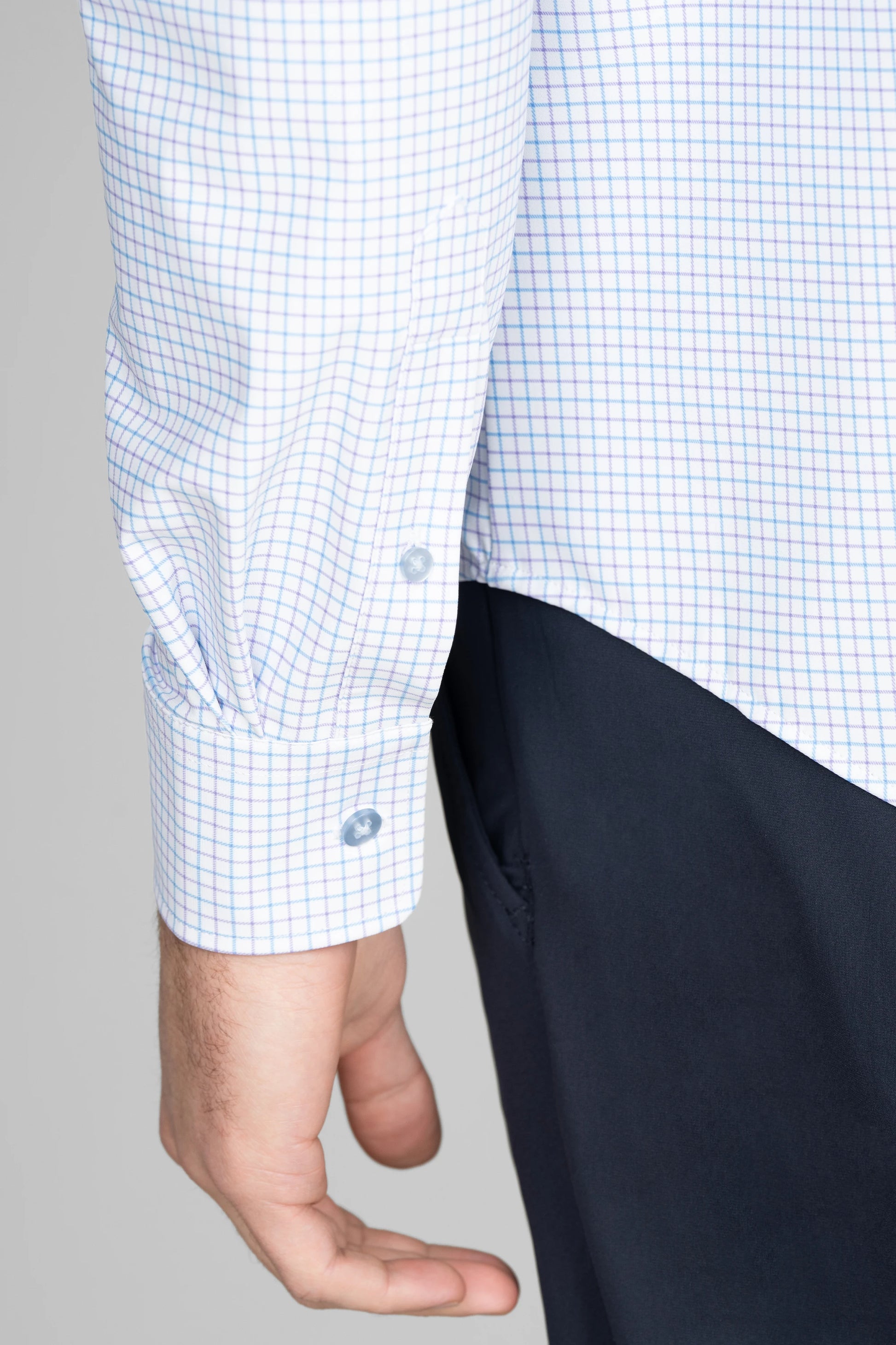 The Event Shirt Windowpane // Blue Purple – Twillory The Event Shirt Windowpane // Blue Purple – Twillory