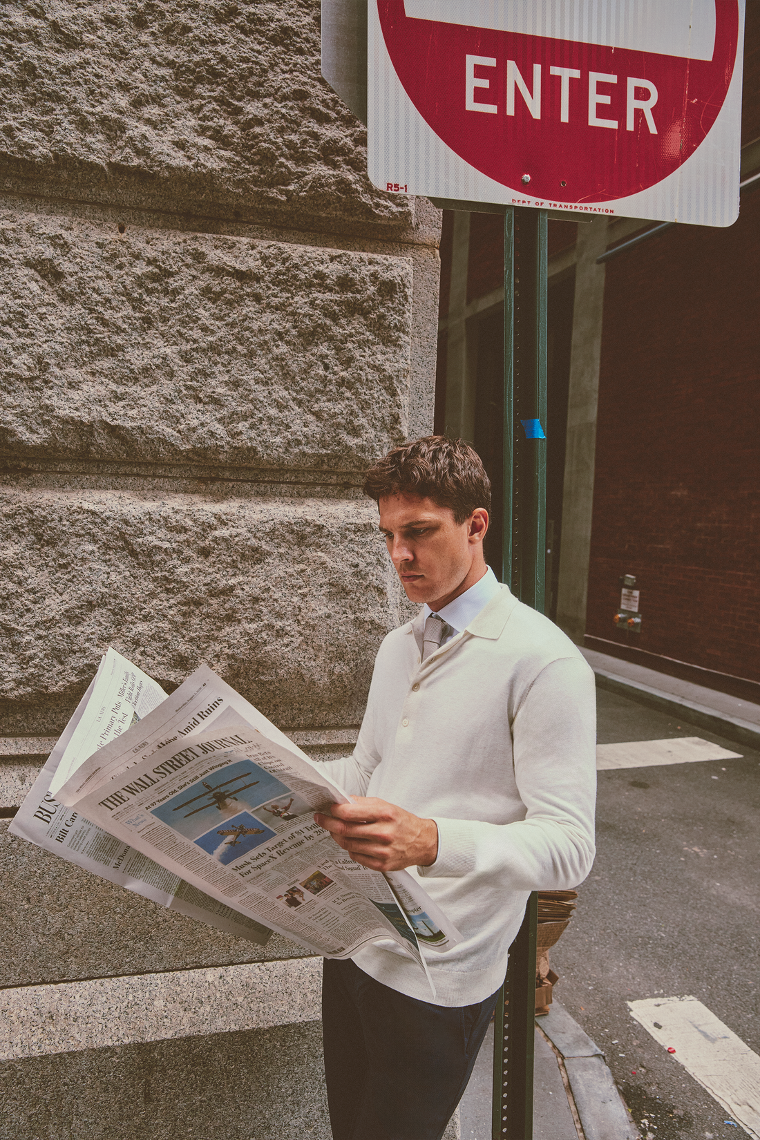 Lightweight Cashmere Polo | Heather Ivory
