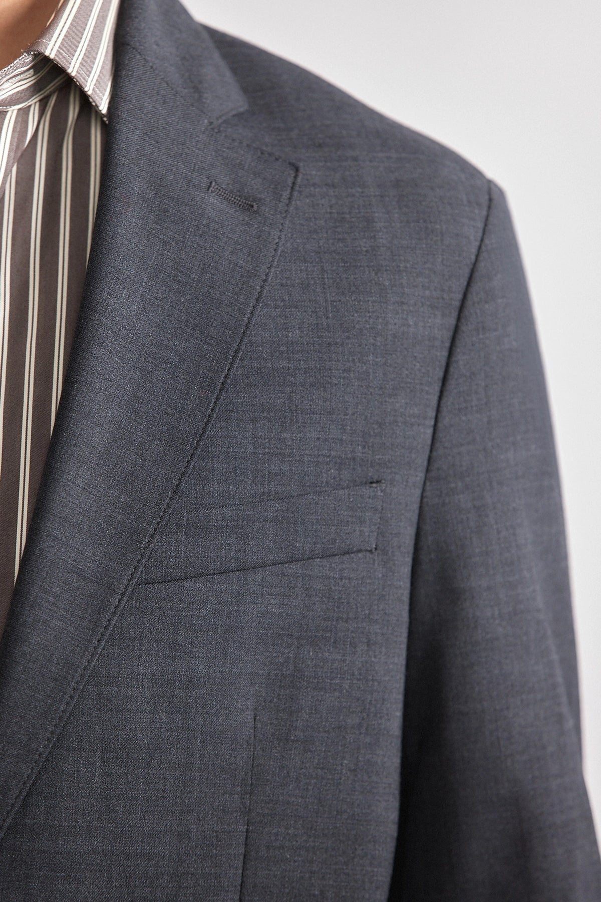 Hybrid Wool Blazer // Grey Heather, view 3 of 6