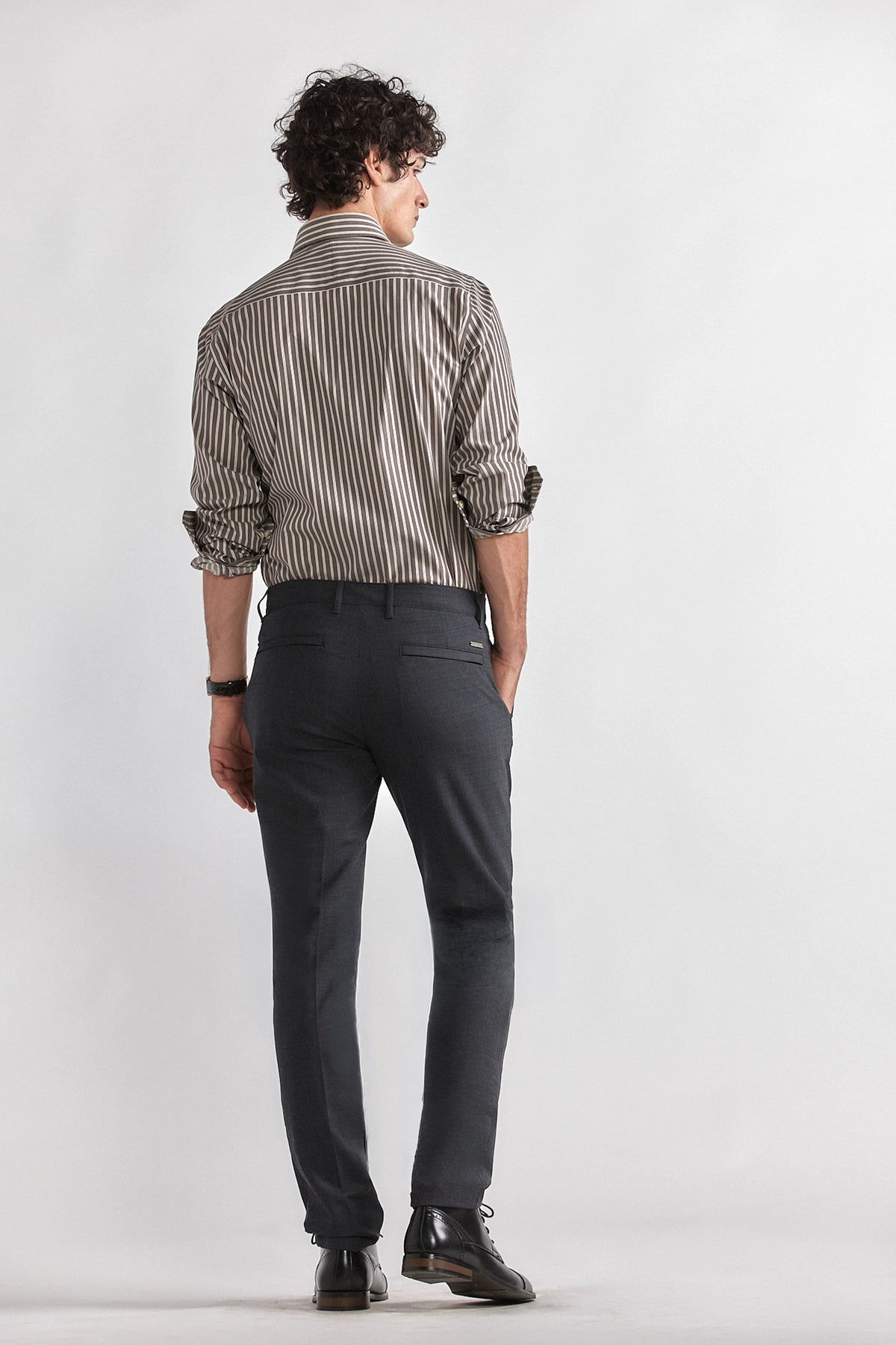 Hybrid Wool Pants // Grey Heather, view 4 of 6