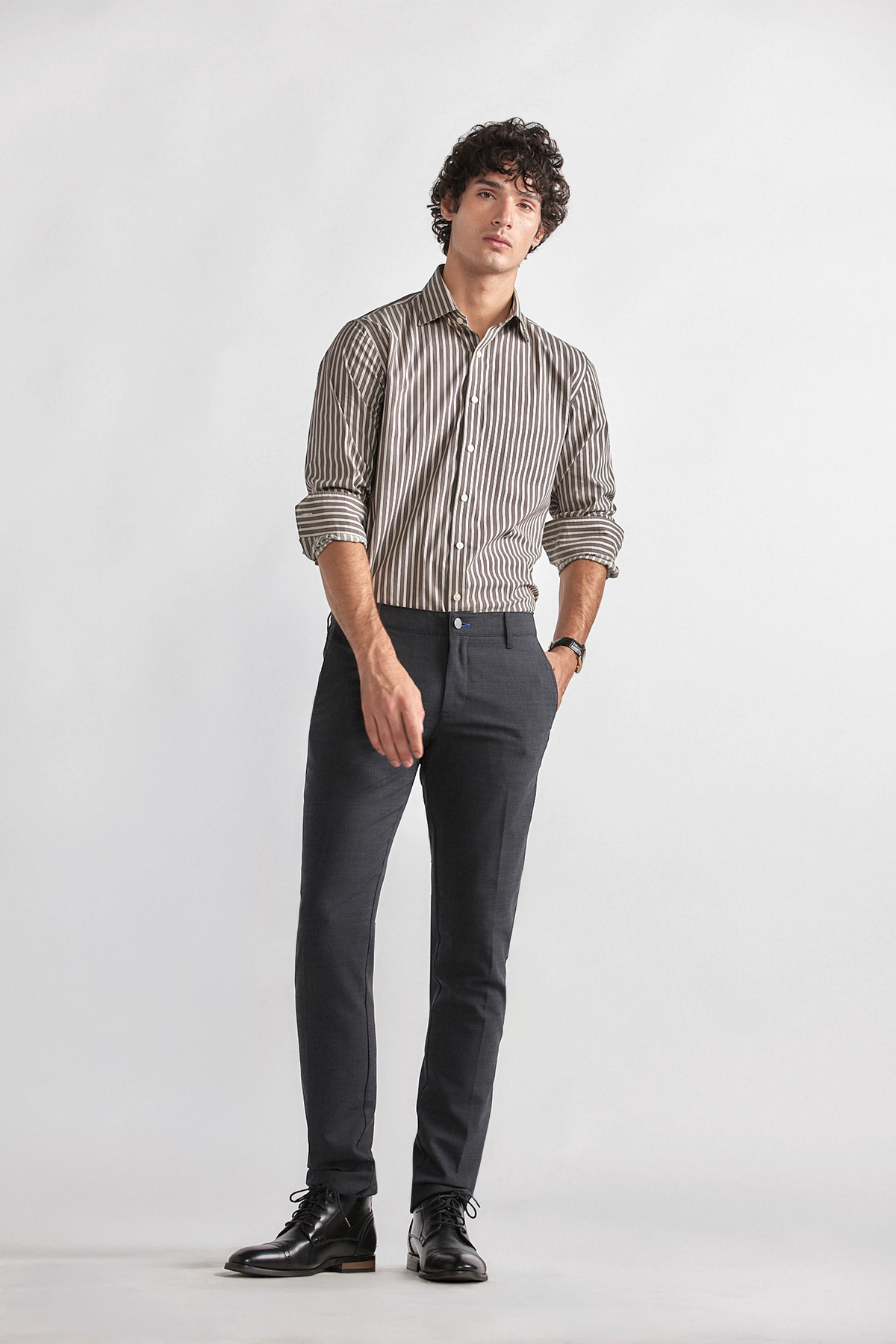 Hybrid Wool Pants // Grey Heather