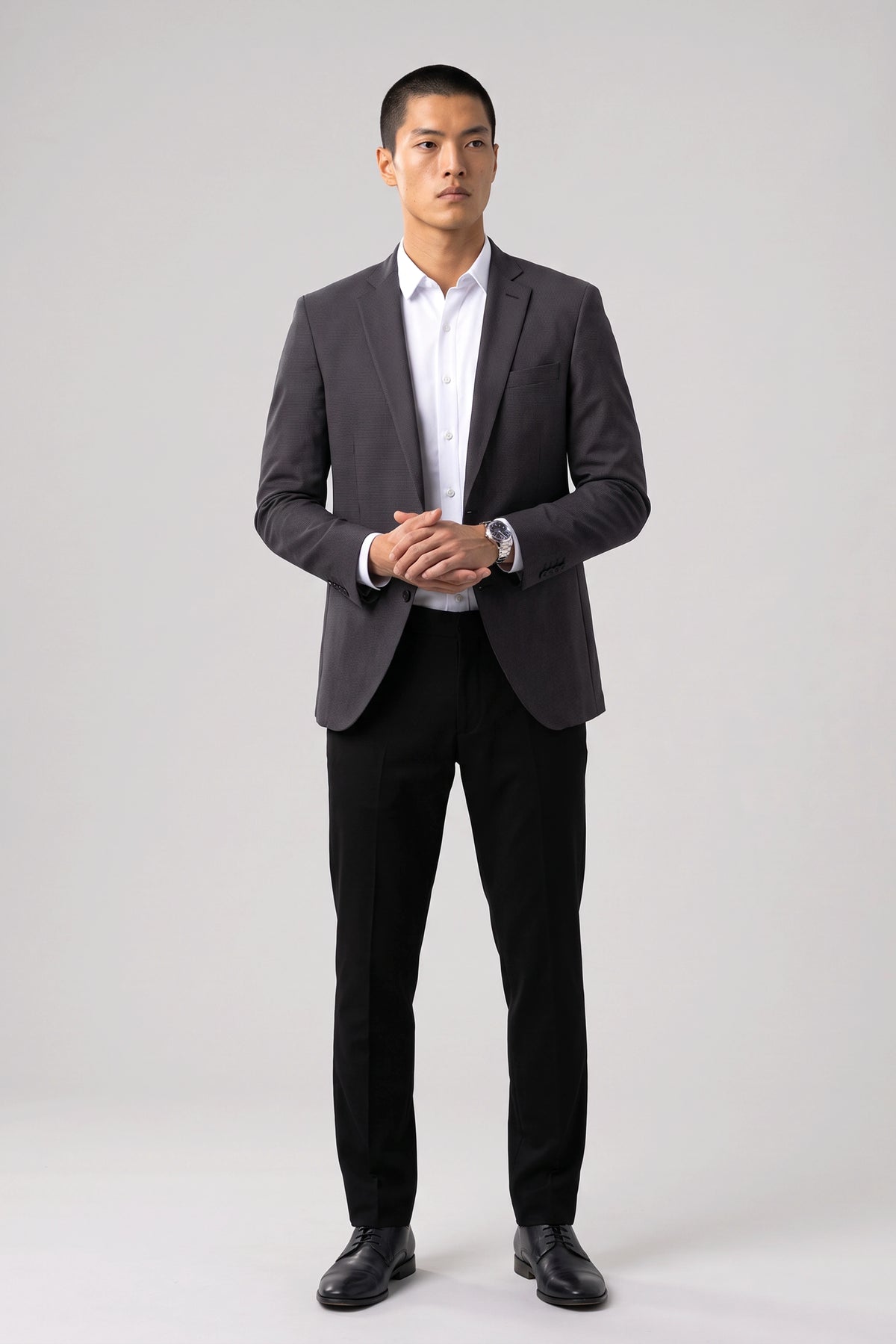Performance Blazer // Grey Houndstooth, view 1 of 6