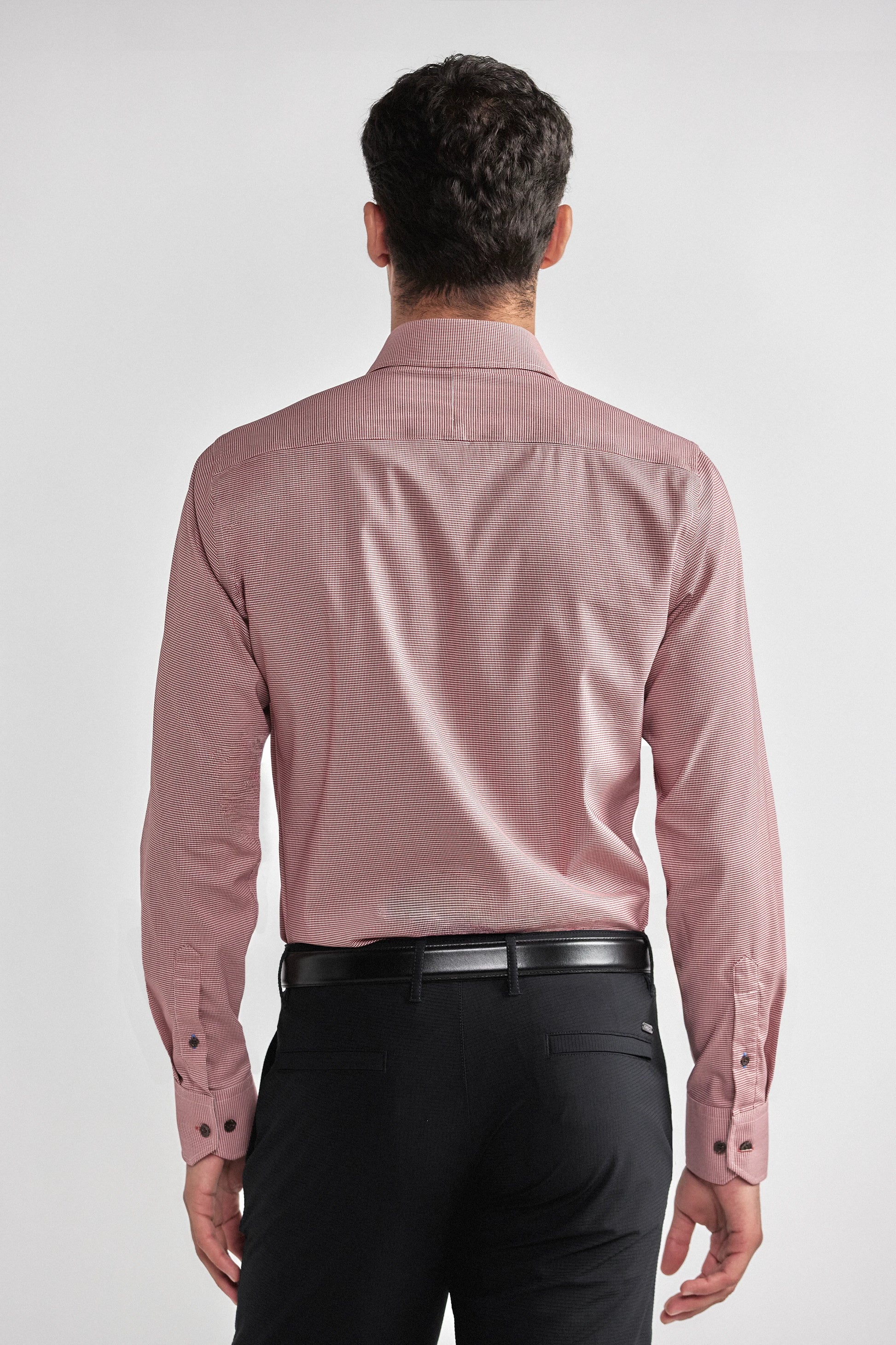 Leader Non-Iron Houndstooth | Brick