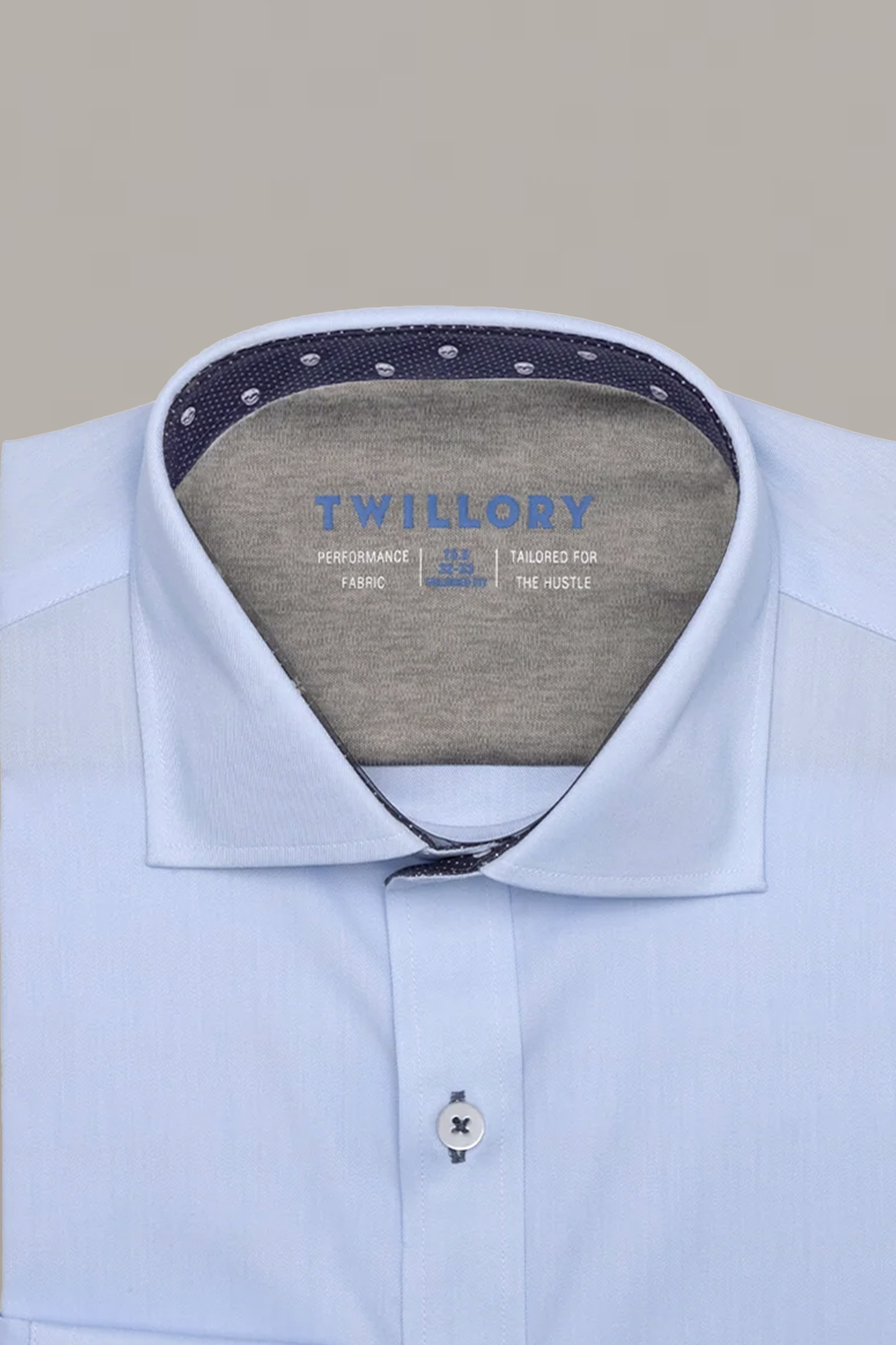 Men's Blue Skull Performance Dress Shirt (Best Button Down) Twillory Men's Blue Skull Performance Dress Shirt (Best Button Down) Twillory