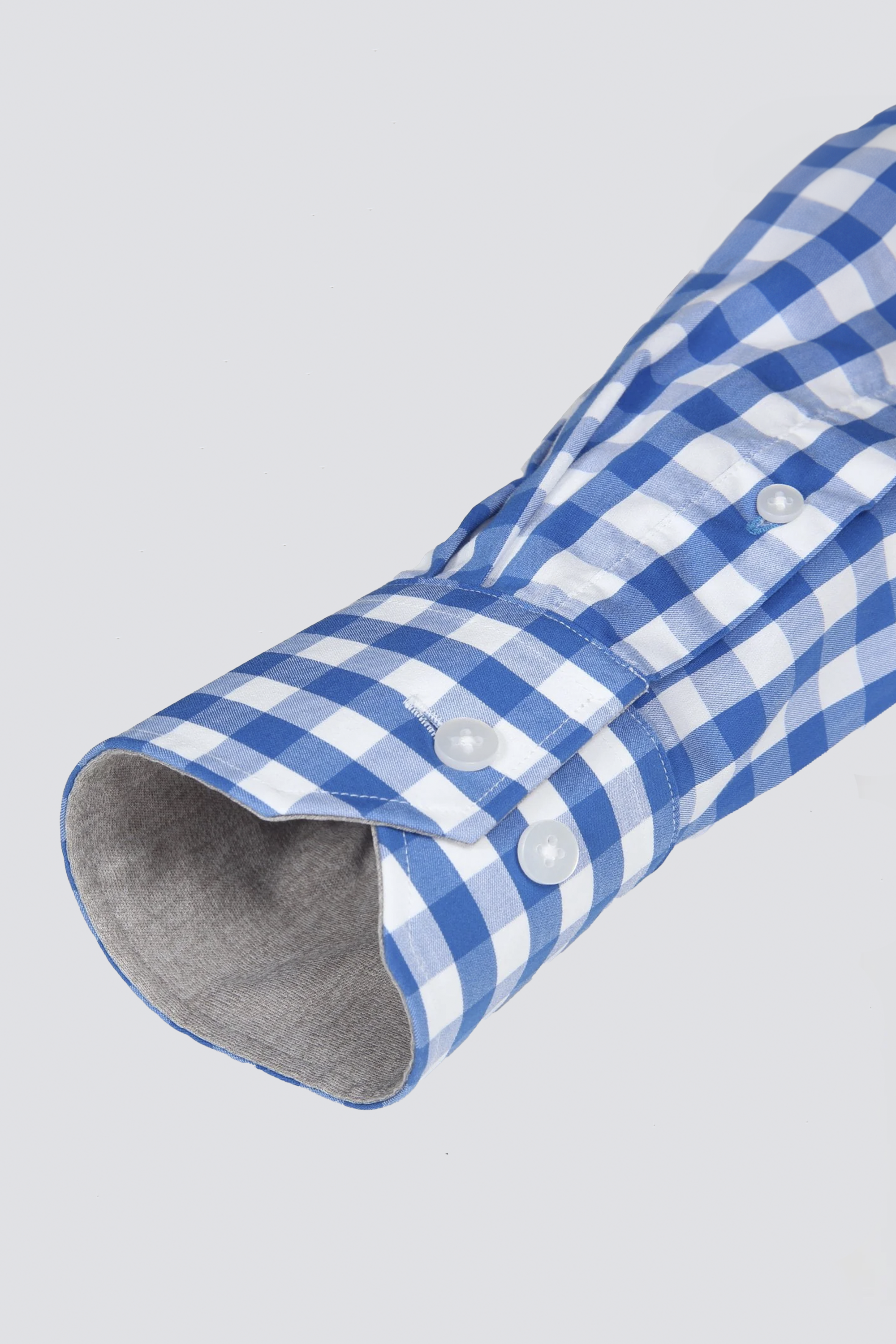 Leader Gingham // Blue White