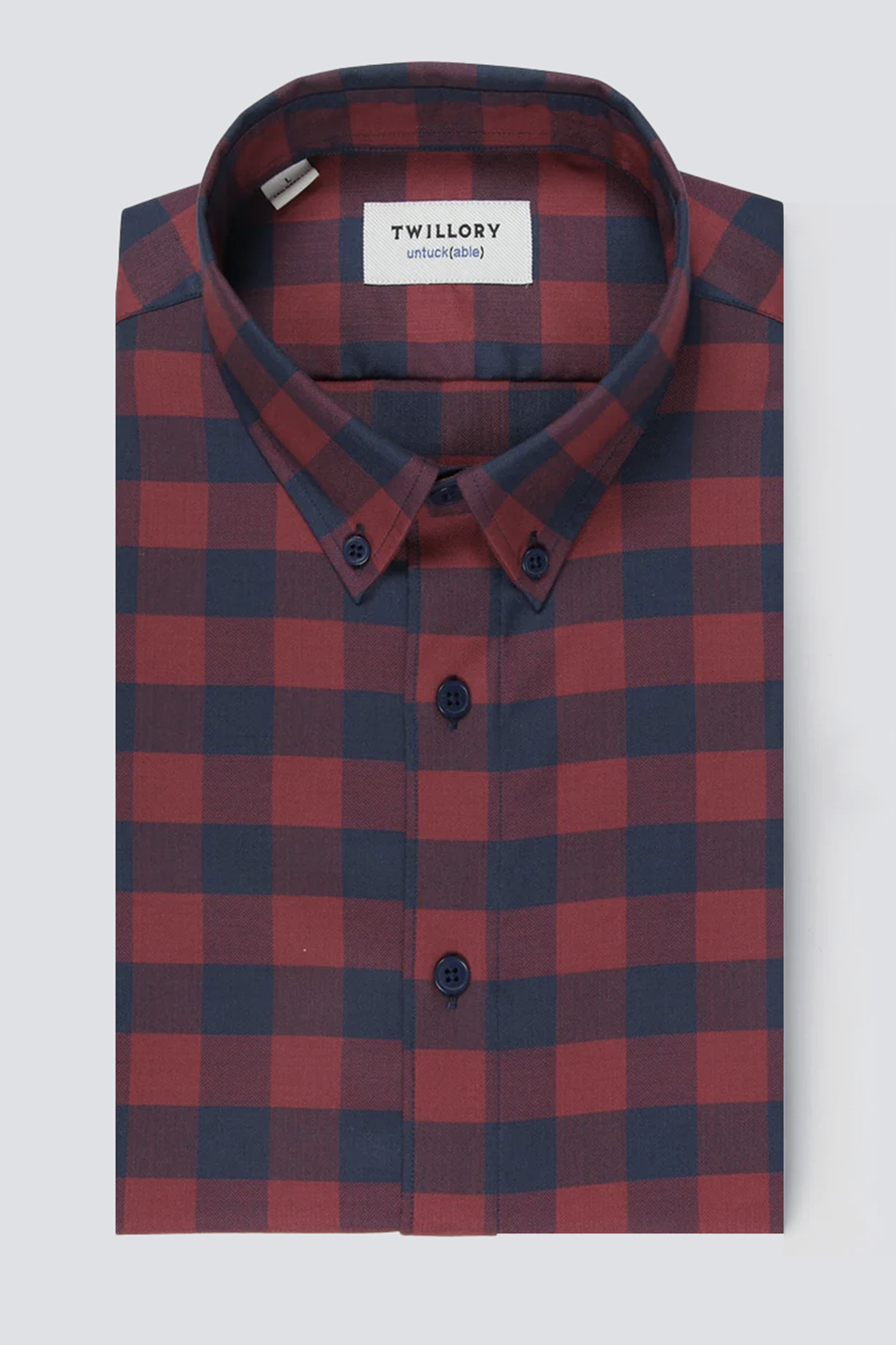 Leader Gingham // Red Blue