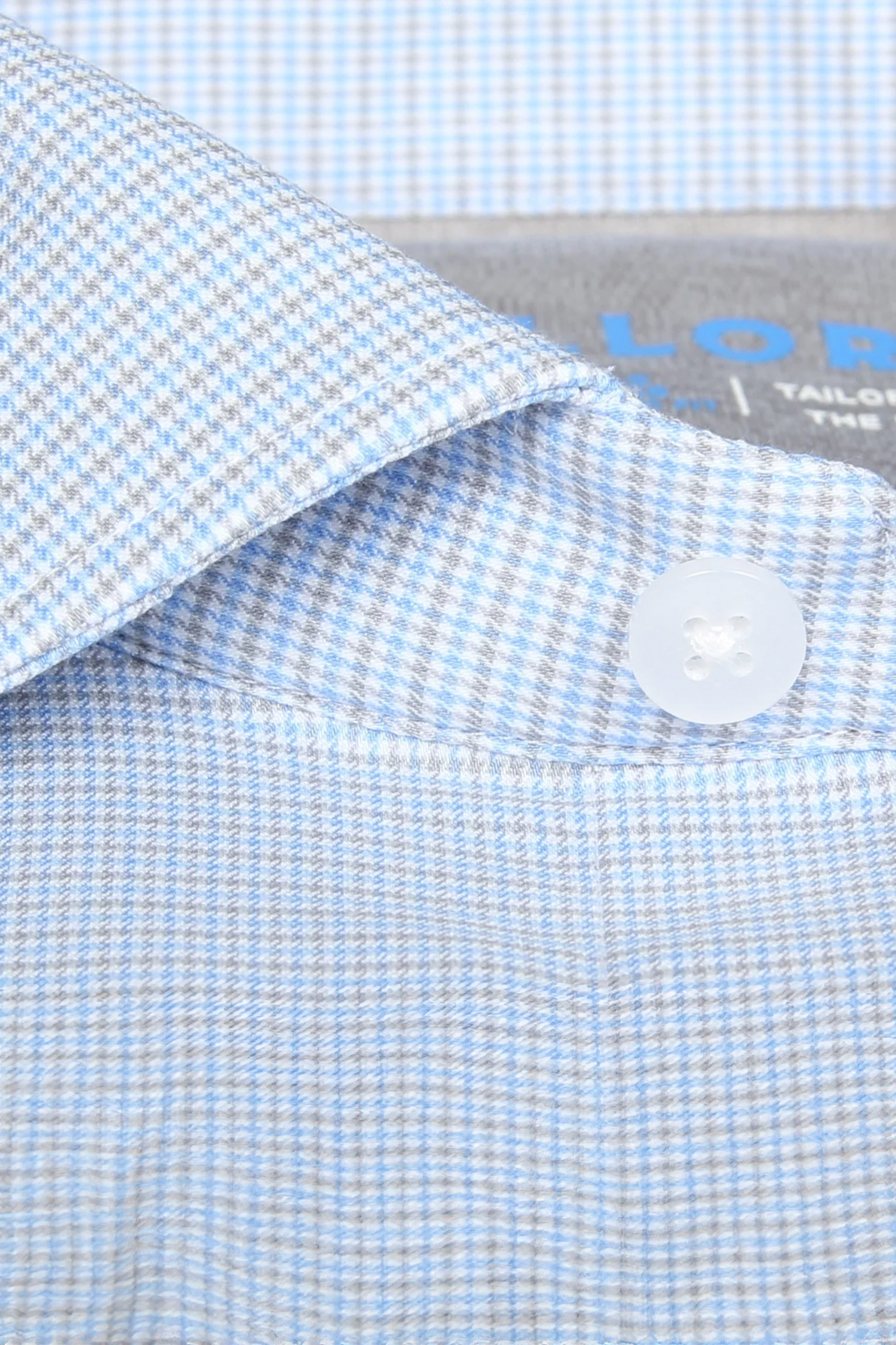 Leader Houndstooth // Grey Blue