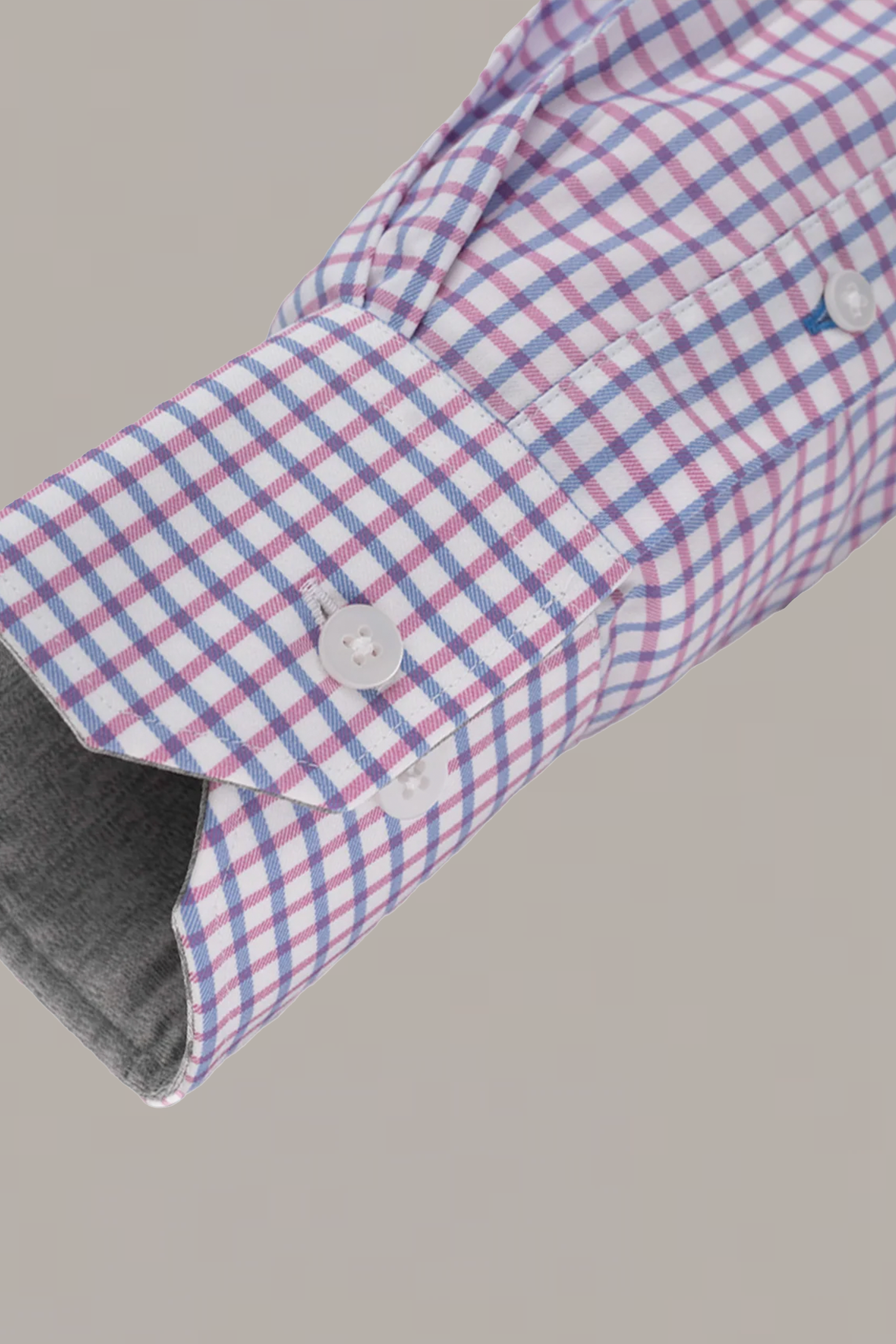 Leader Windowpane // Pink Blue