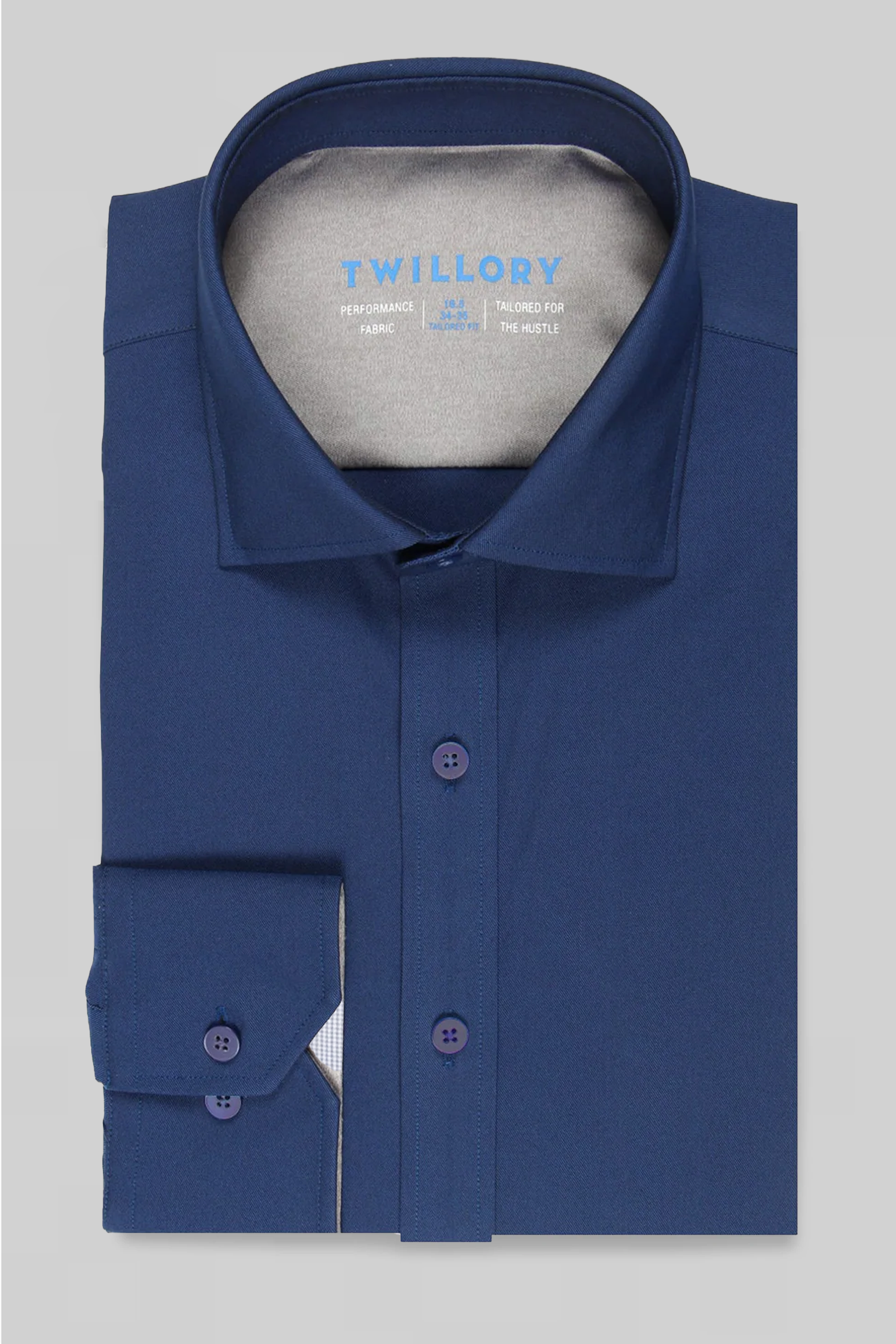 Royal Blue Dress Shirt for Men (Navy Performance Button Down) Twillory Royal Blue Dress Shirt for Men (Navy Performance Button Down) Twillory