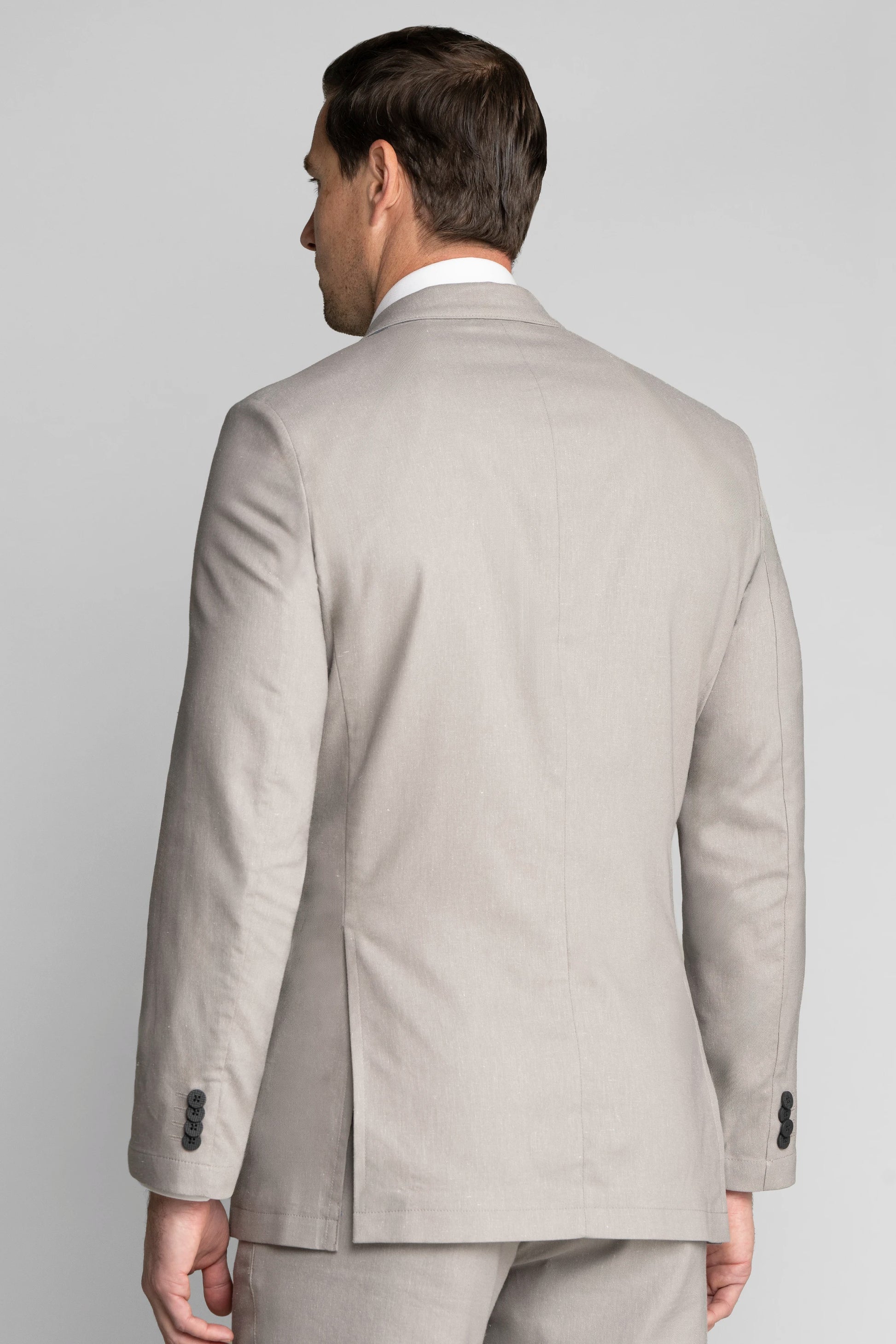 Performance Linen Blazer // Ash
