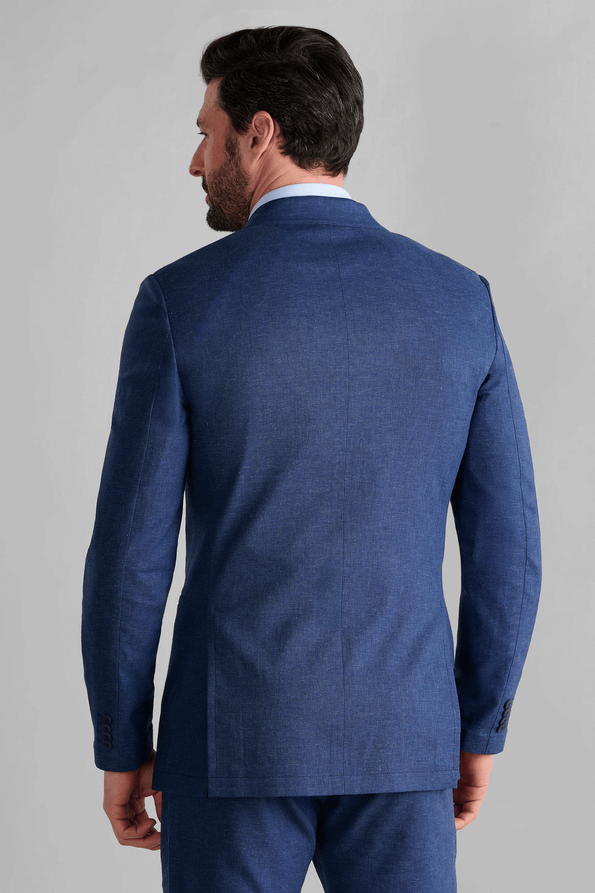 Performance Linen Blazer // Blue – Twillory