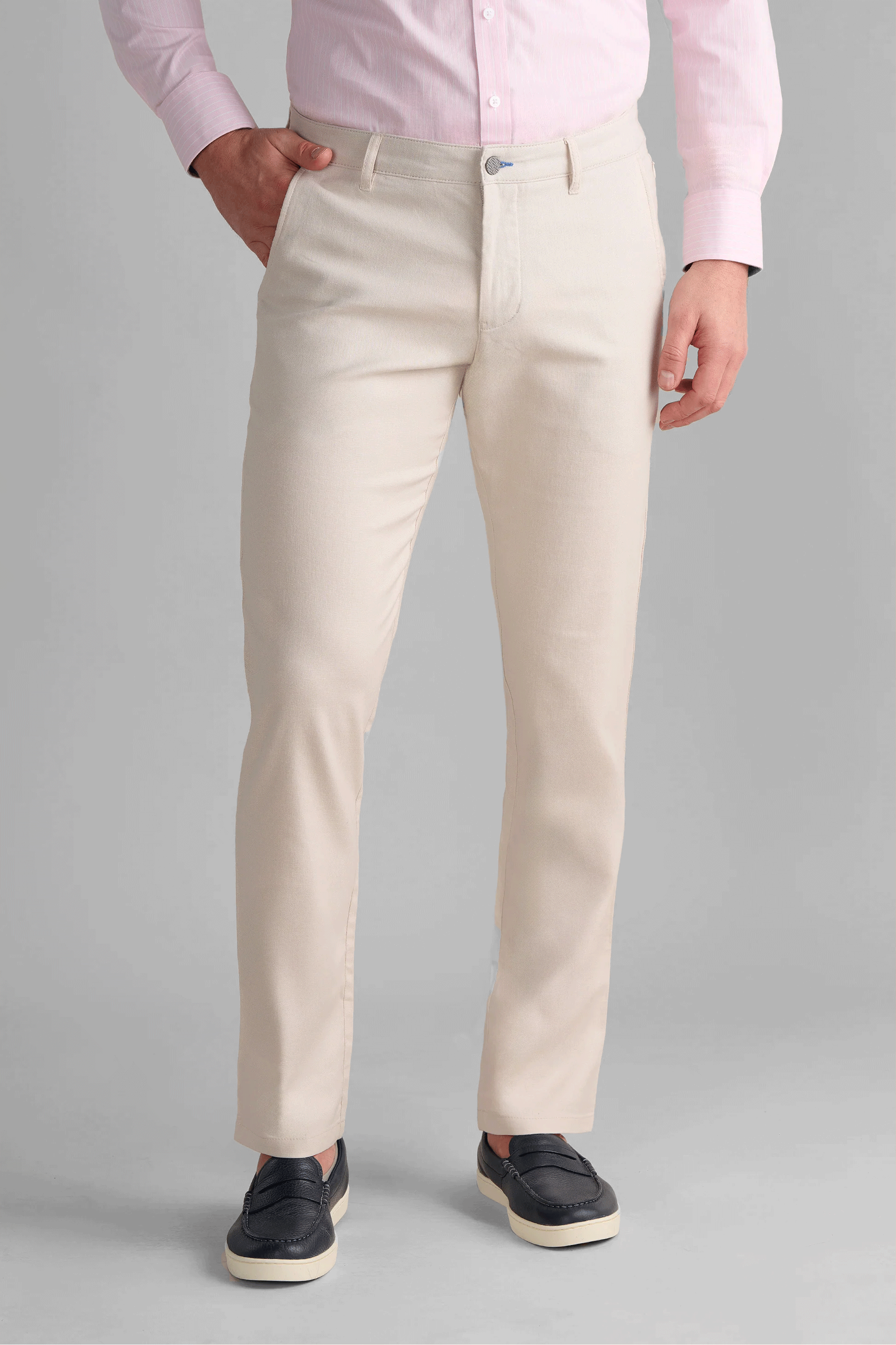 Performance Linen Pants // Bone
