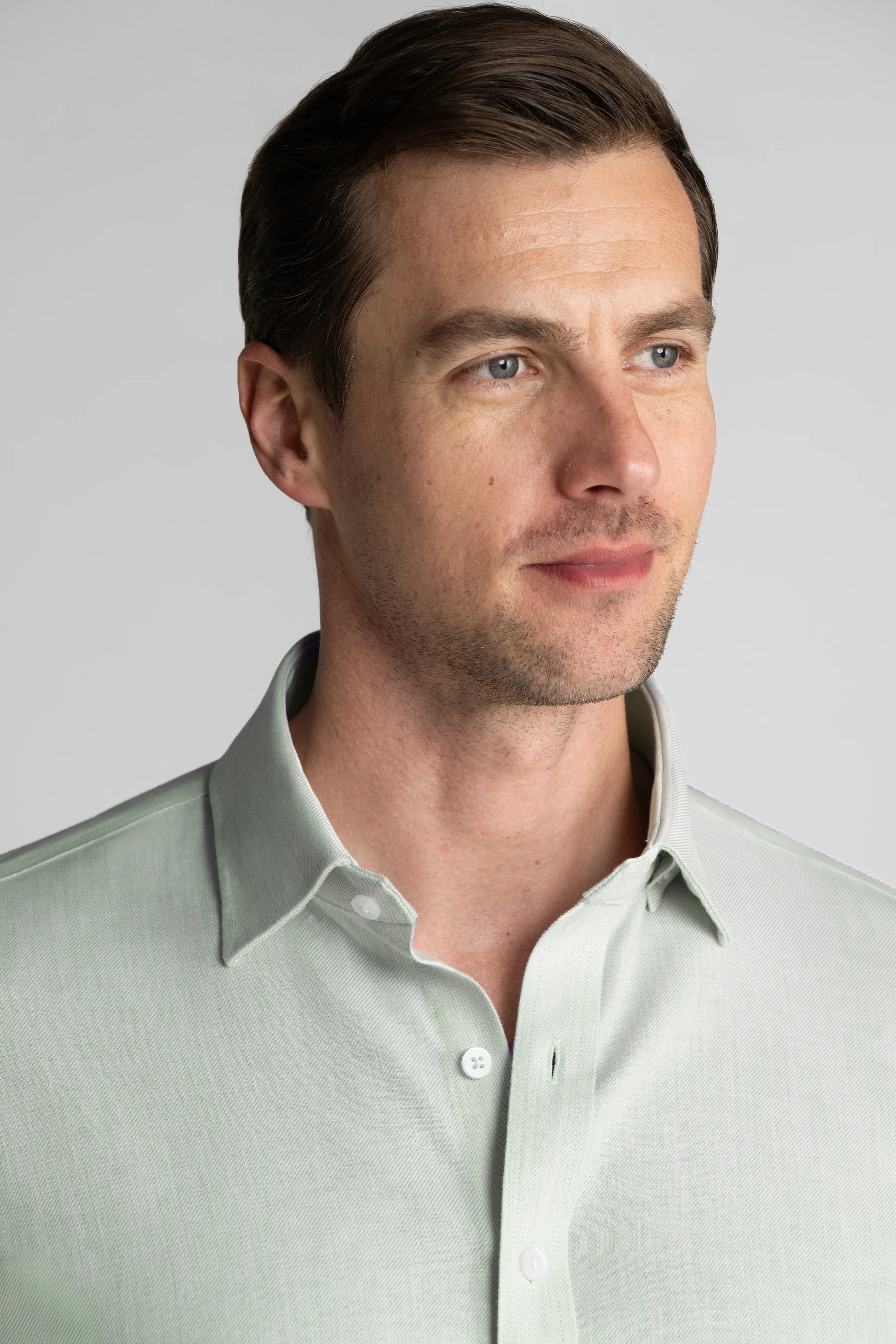 Performance Linen Shirt // Green