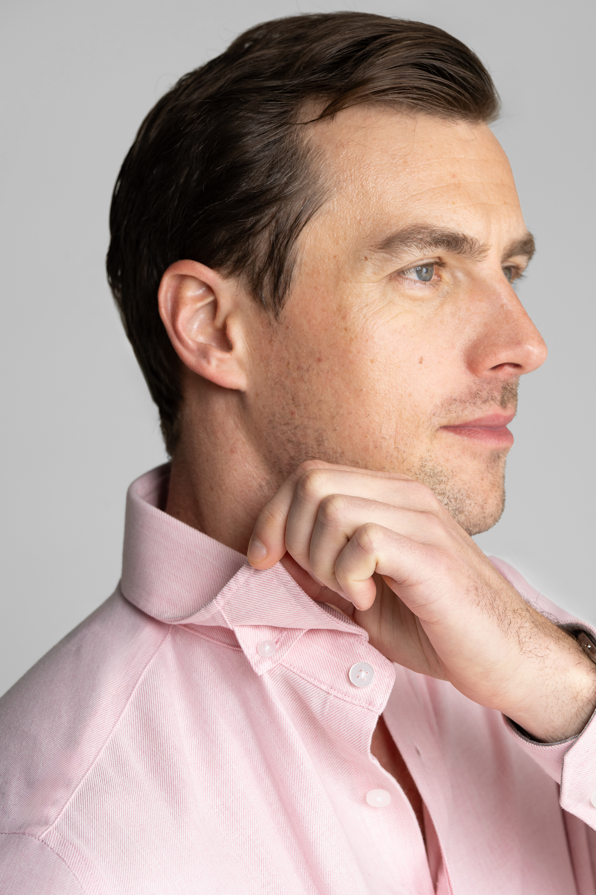 Performance Linen Shirt // Red