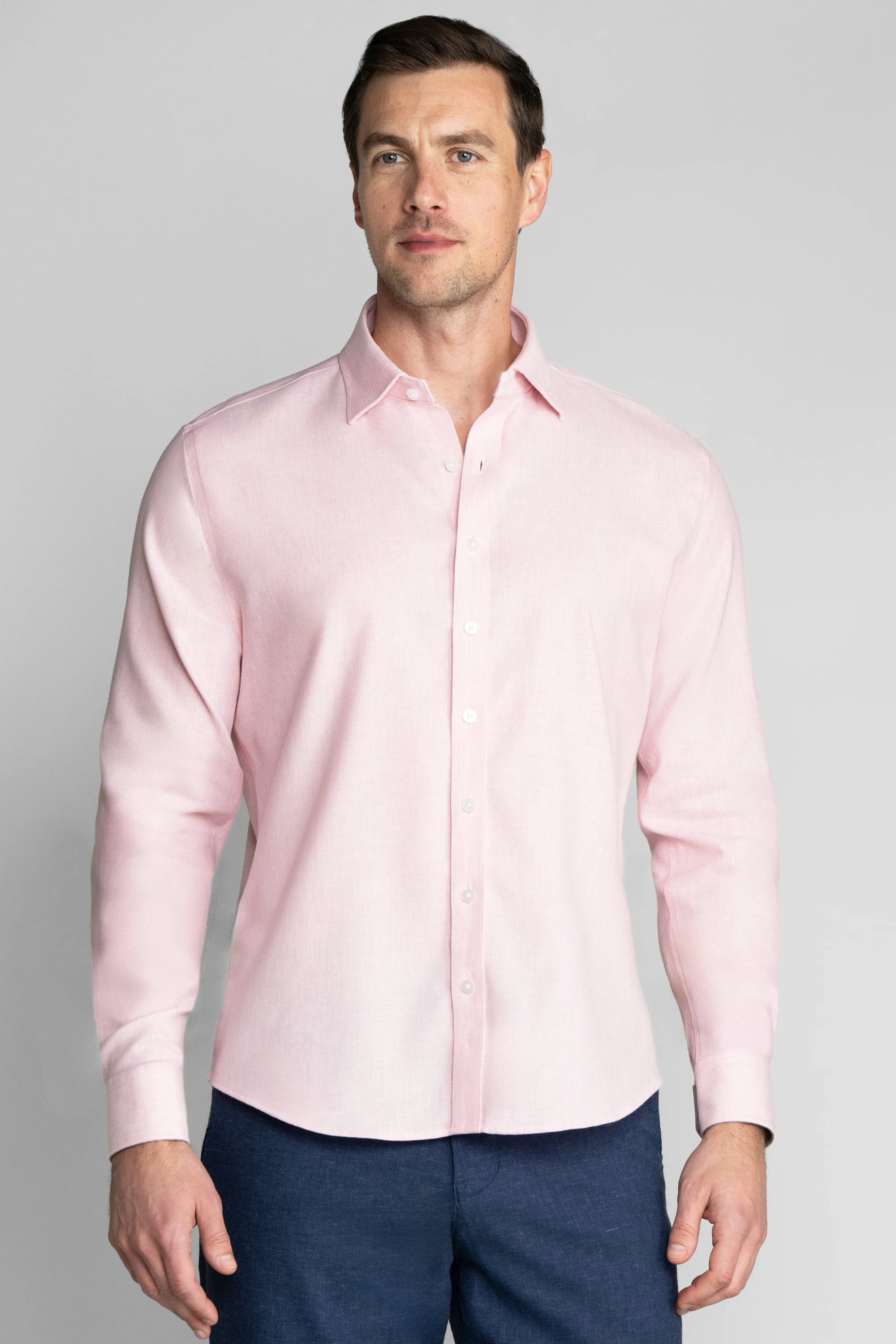 Performance Linen Shirt // Red