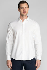 Performance Linen Shirt // White