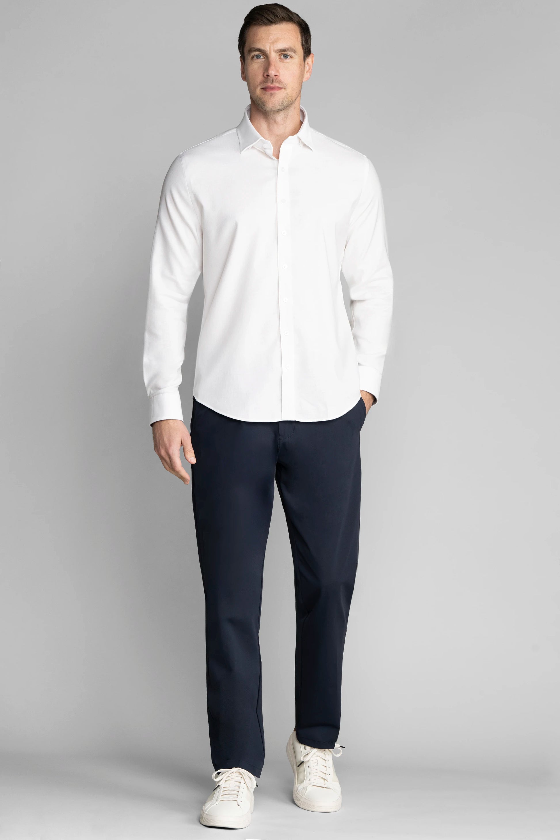 Performance Linen Shirt // White
