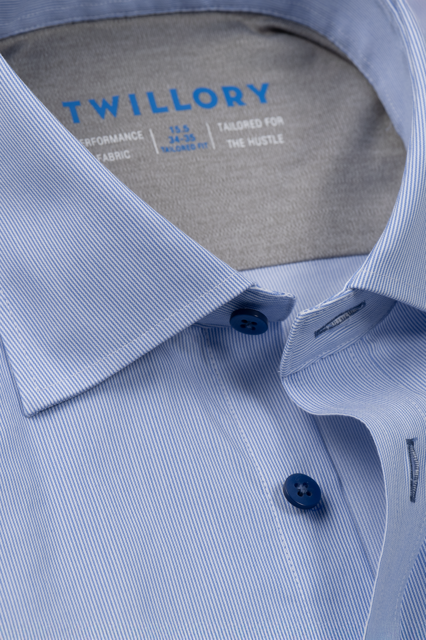 Leader Stripe // Micro Blue