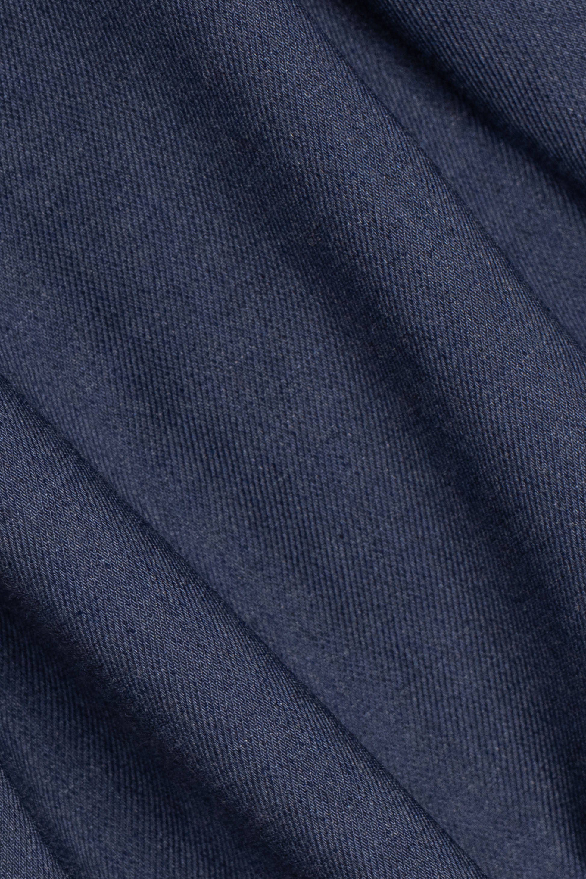 Leader Non-Iron Solid | Navy Melange