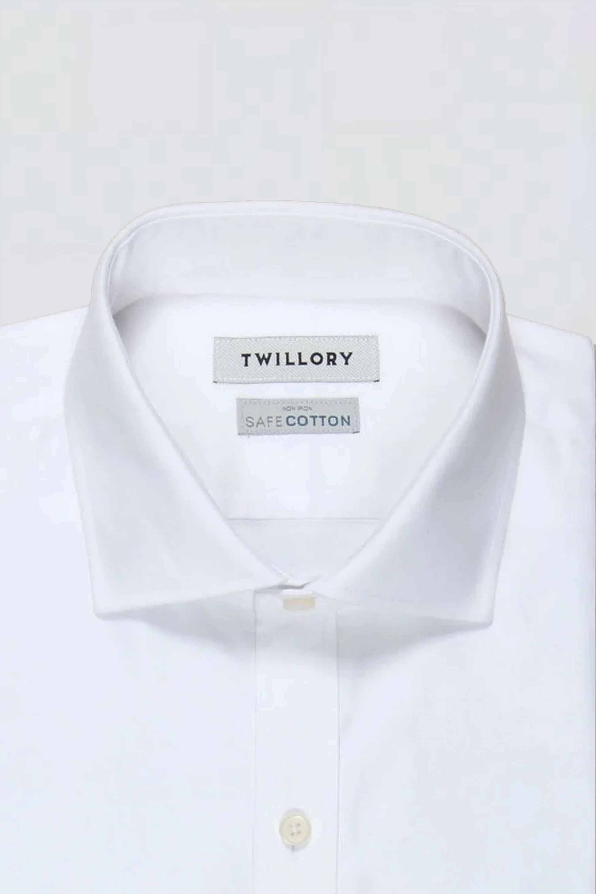 White Twill Dress Shirt (Non-Iron, Wrinkle-Free Safe Cotton) – Twillory White Twill Dress Shirt (Non-Iron, Wrinkle-Free Safe Cotton) – Twillory