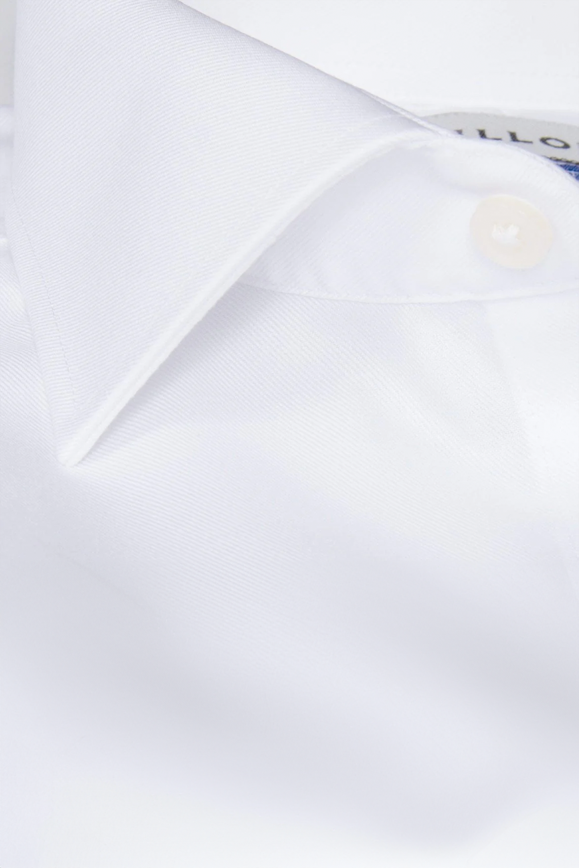 Non-Iron White Twill