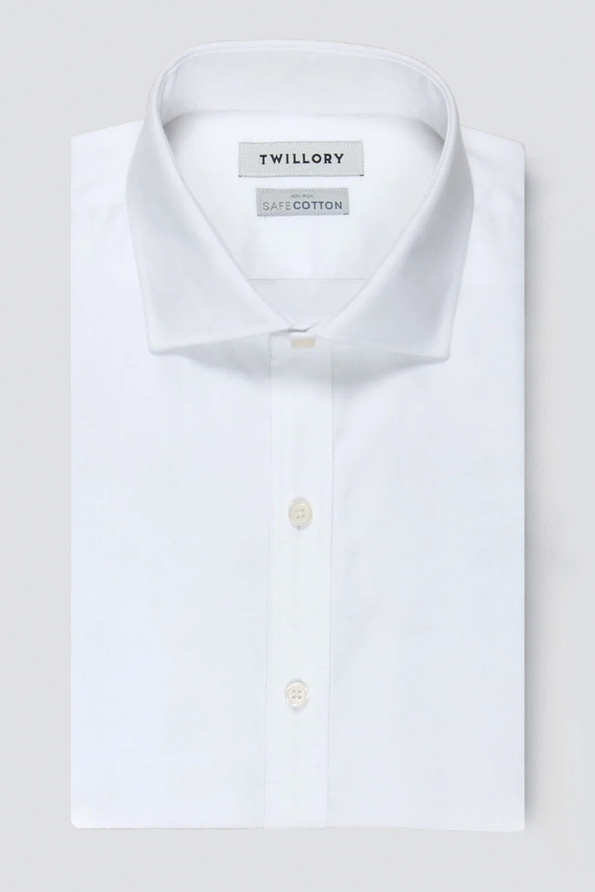Non-Iron White Twill