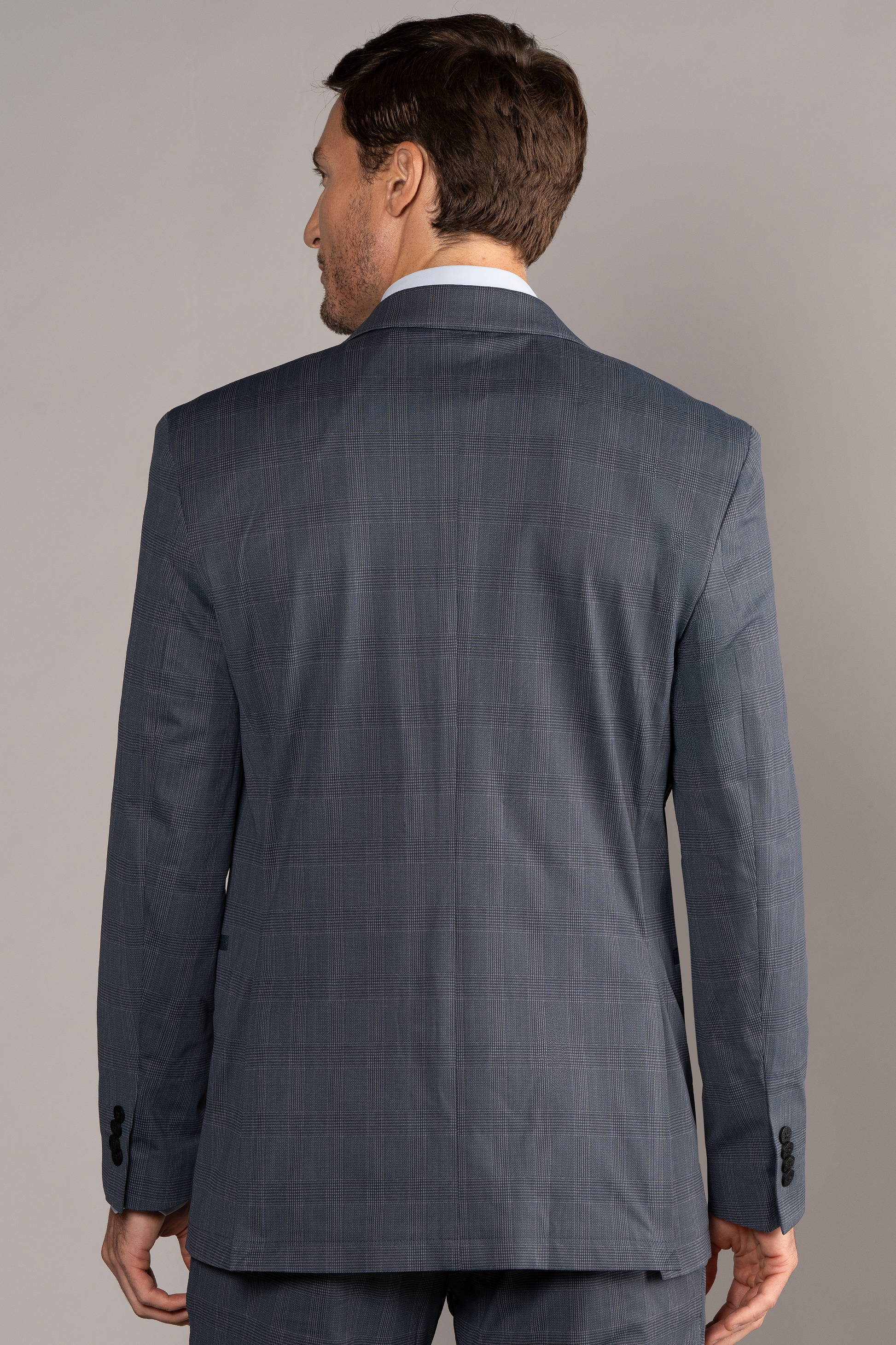 Performance Blazer // Grey Prince of Wales Twillory Performance Blazer // Grey Prince of Wales Twillory